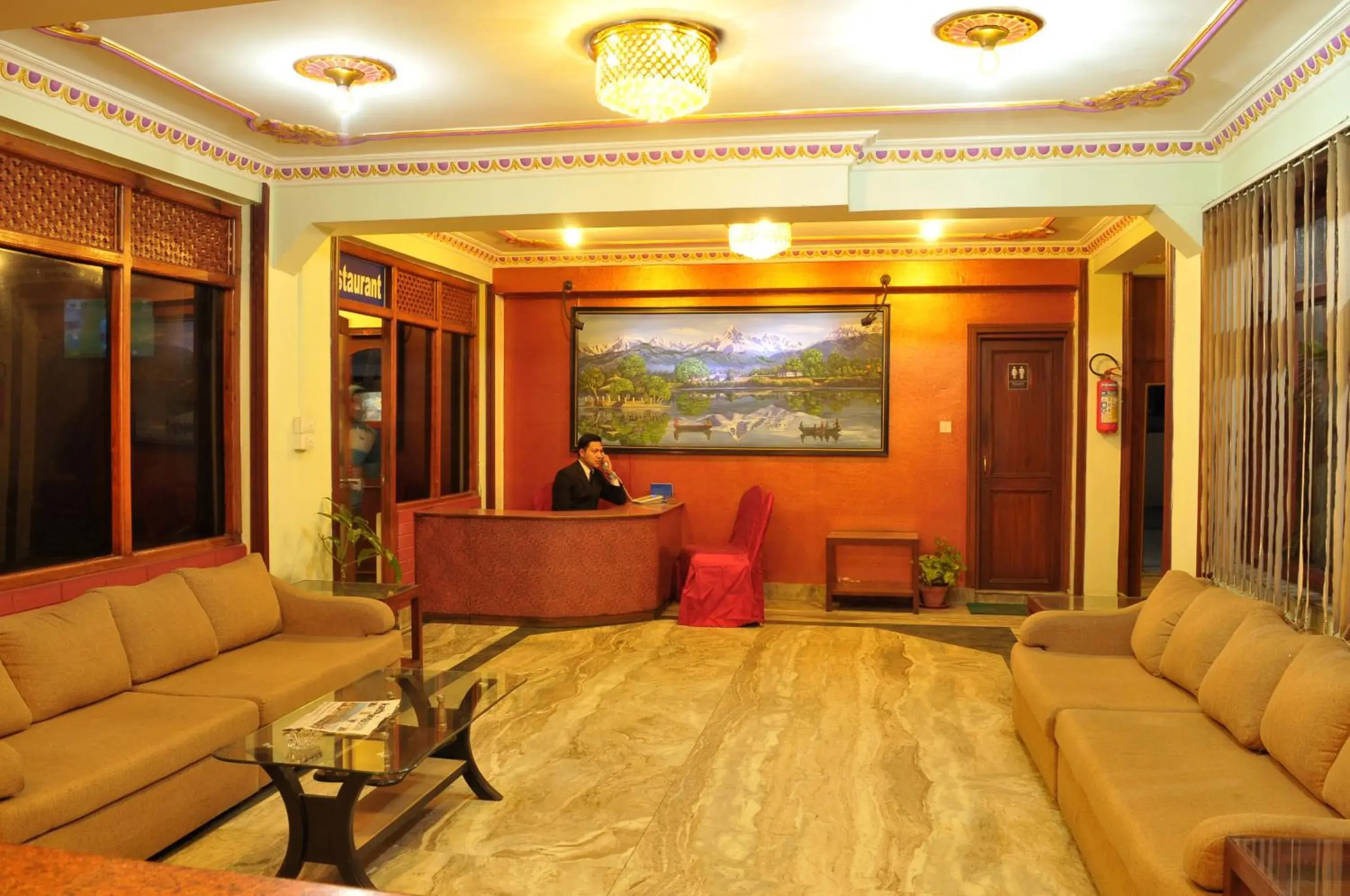 Lobby or reception, Lobby/Reception in Hotel Brihaspati