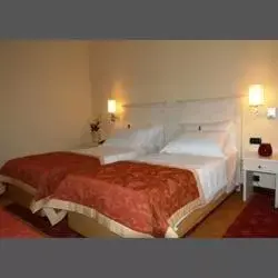 Bed in Hotel Villa Cappugi