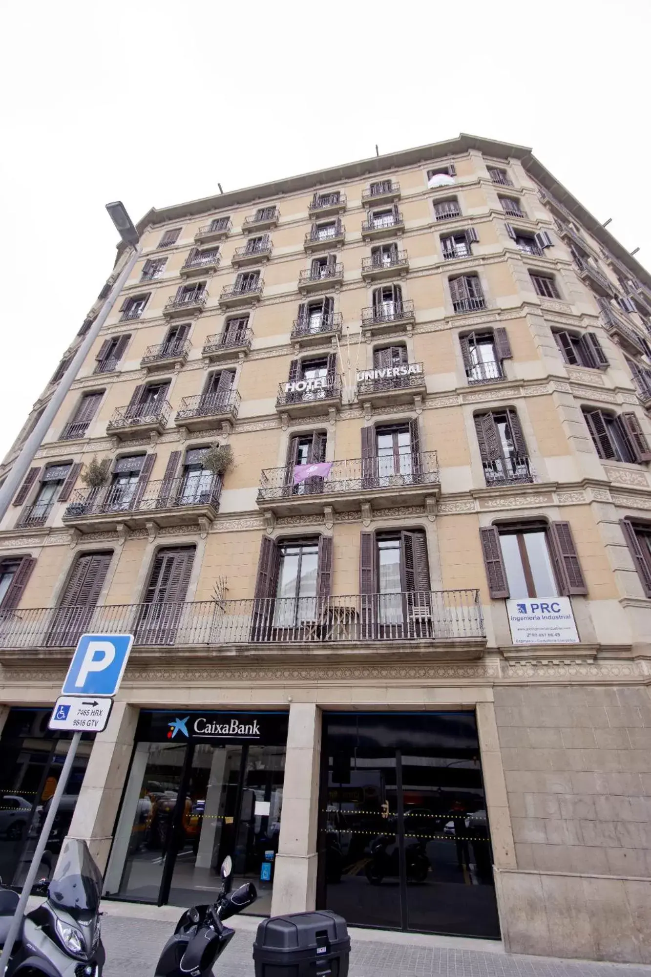 Property Building in Barcelona City Hotel