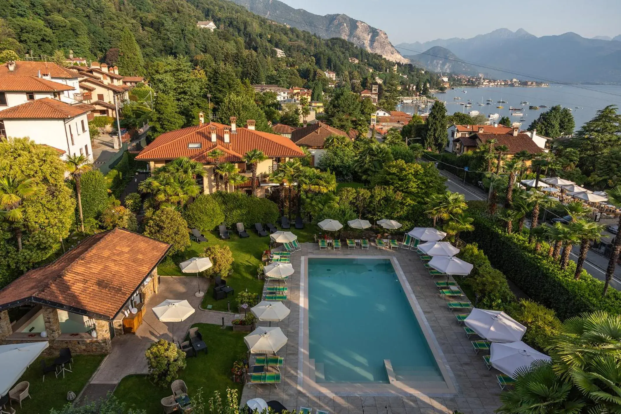 Lake view, Pool View in Hotel Della Torre