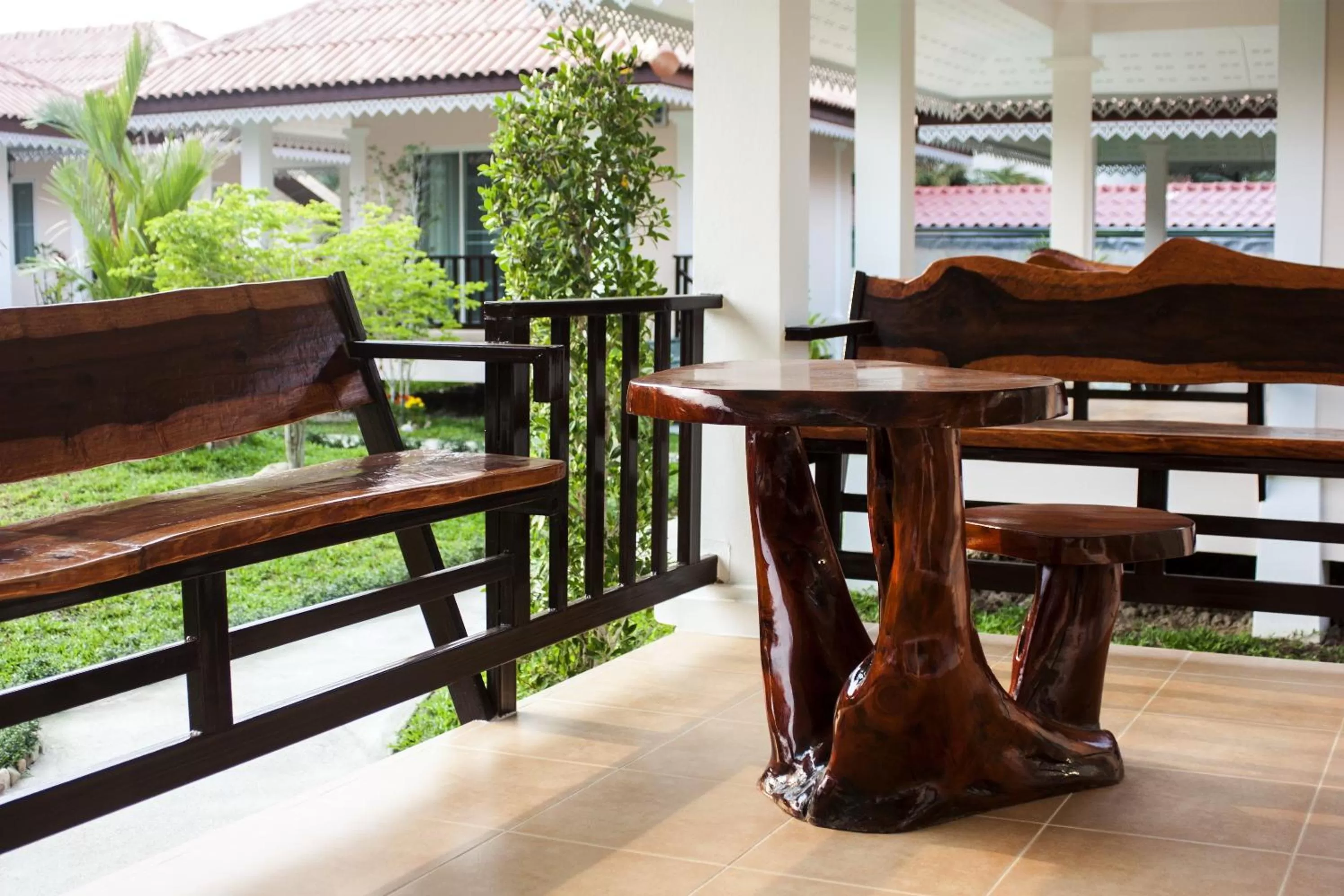 Balcony/Terrace in Baan Opun Garden Resort