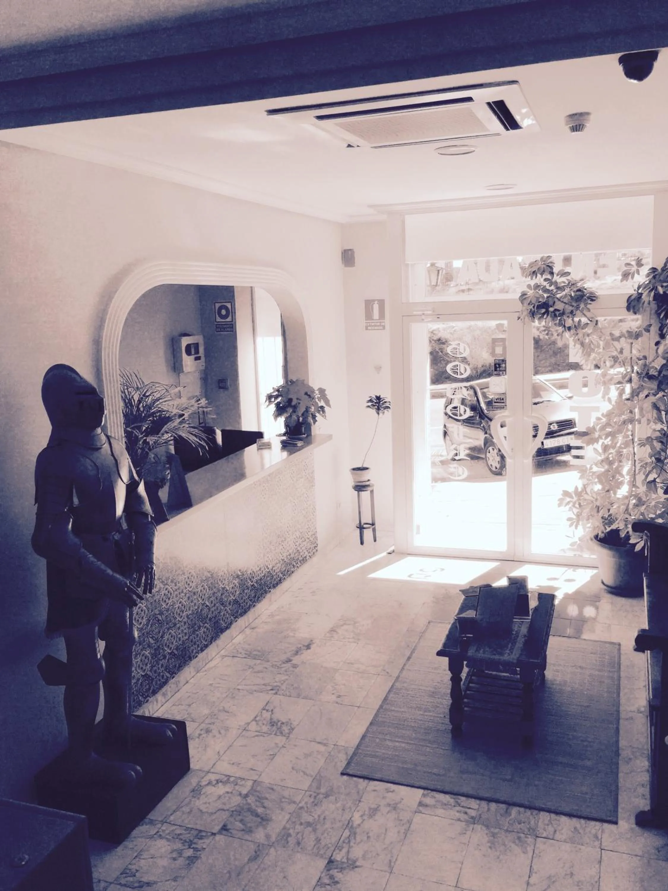 Lobby or reception in Hotel Godofredo