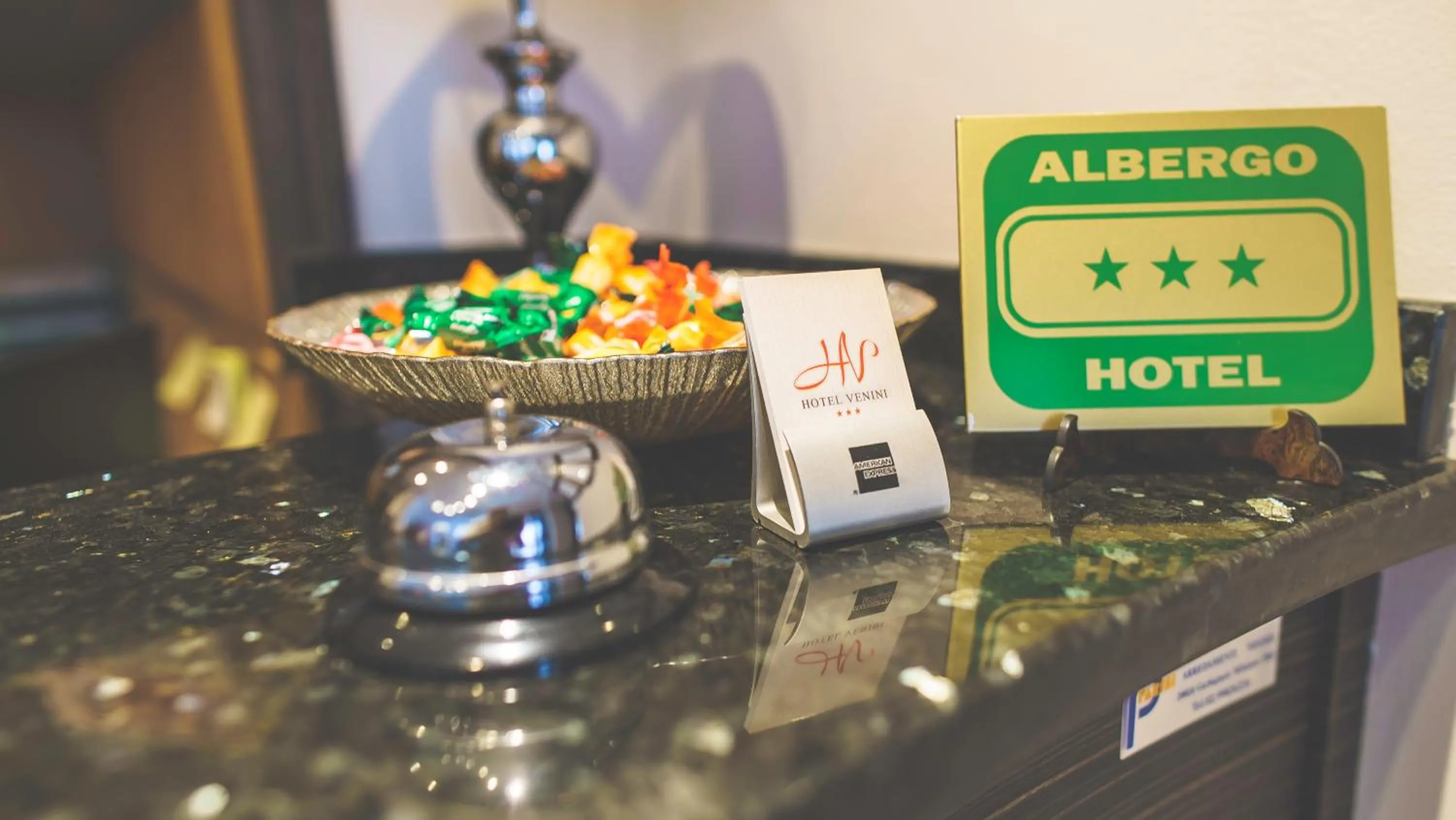 Lobby or reception in Hotel Venini