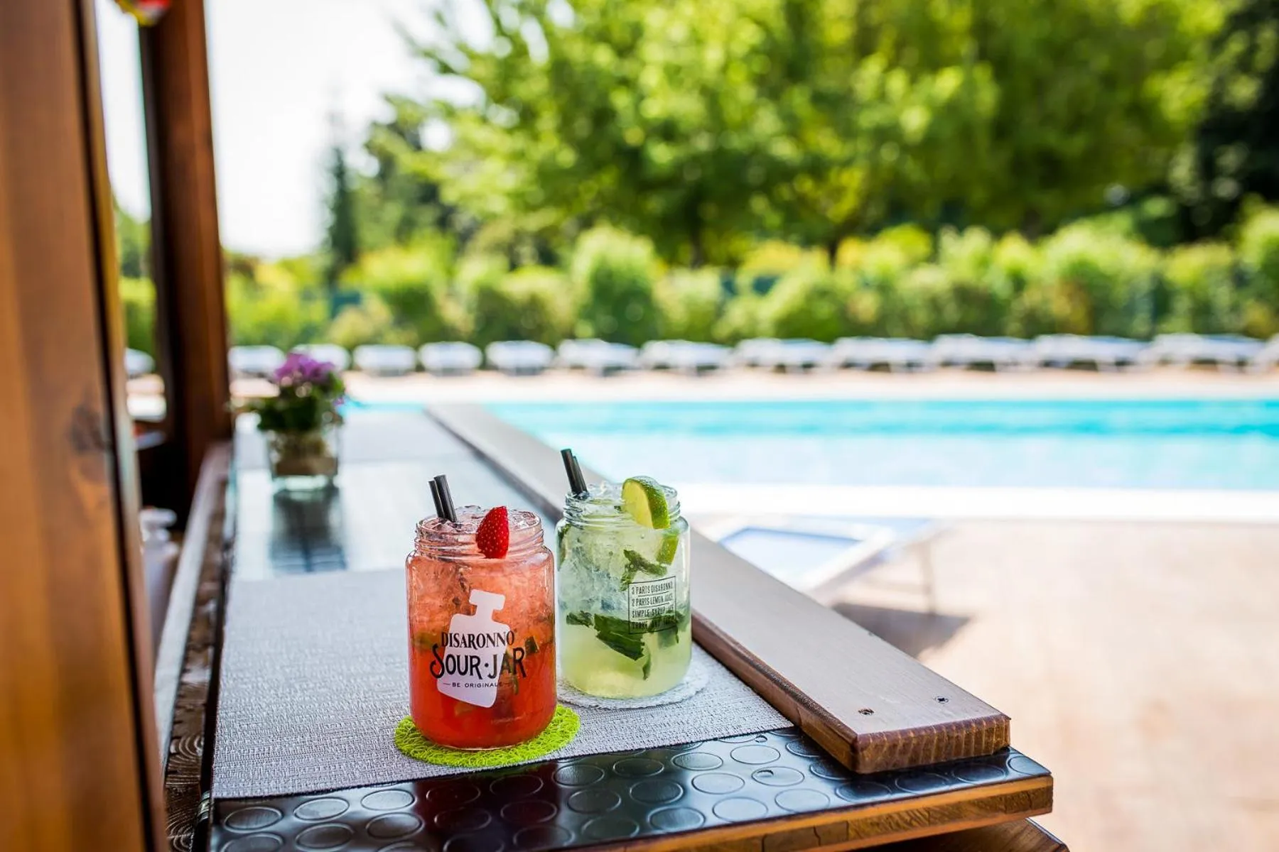 Swimming pool in Piccolo Hotel Nogara