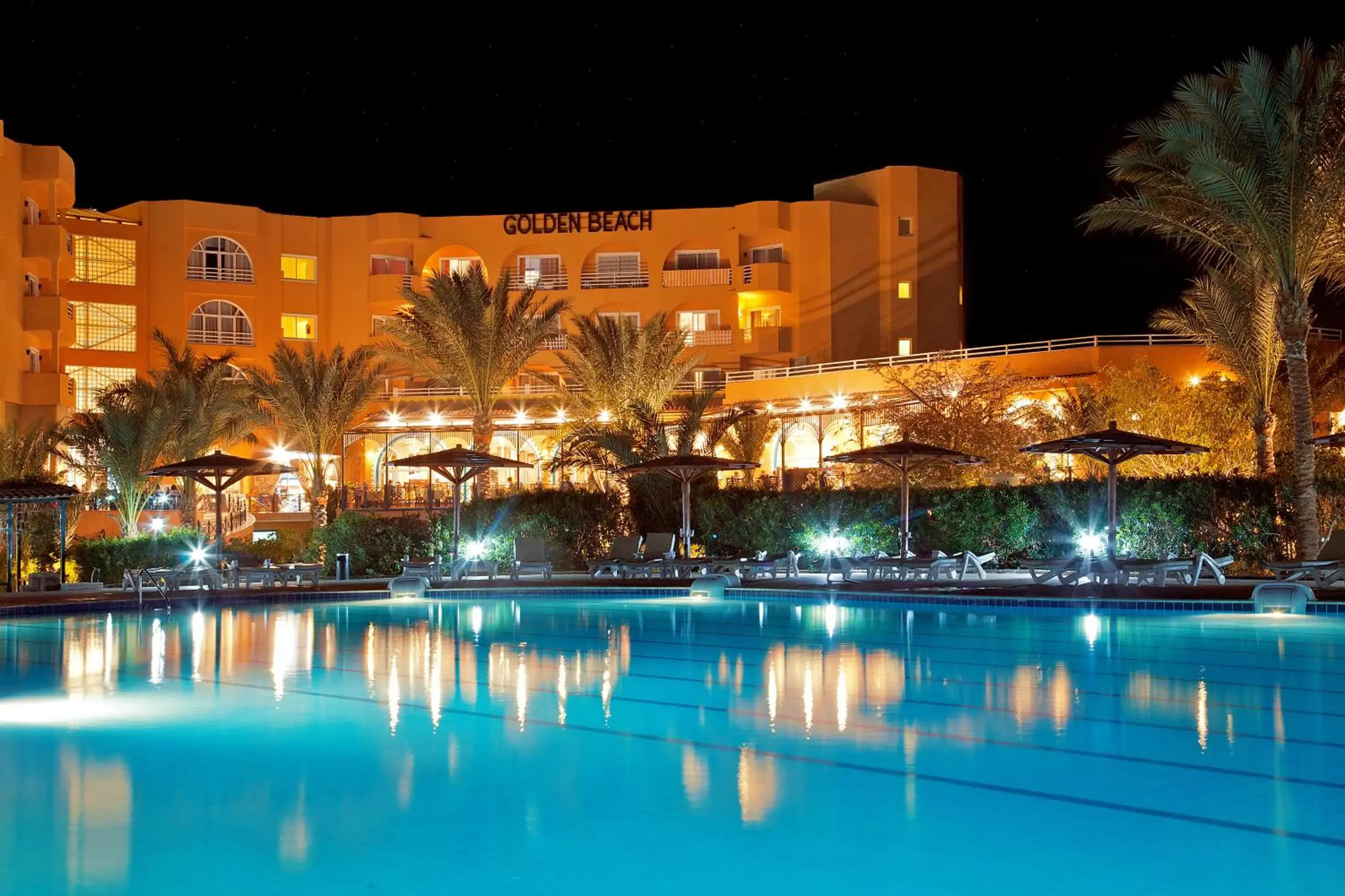 Swimming pool, Property Building in Golden Beach Resort