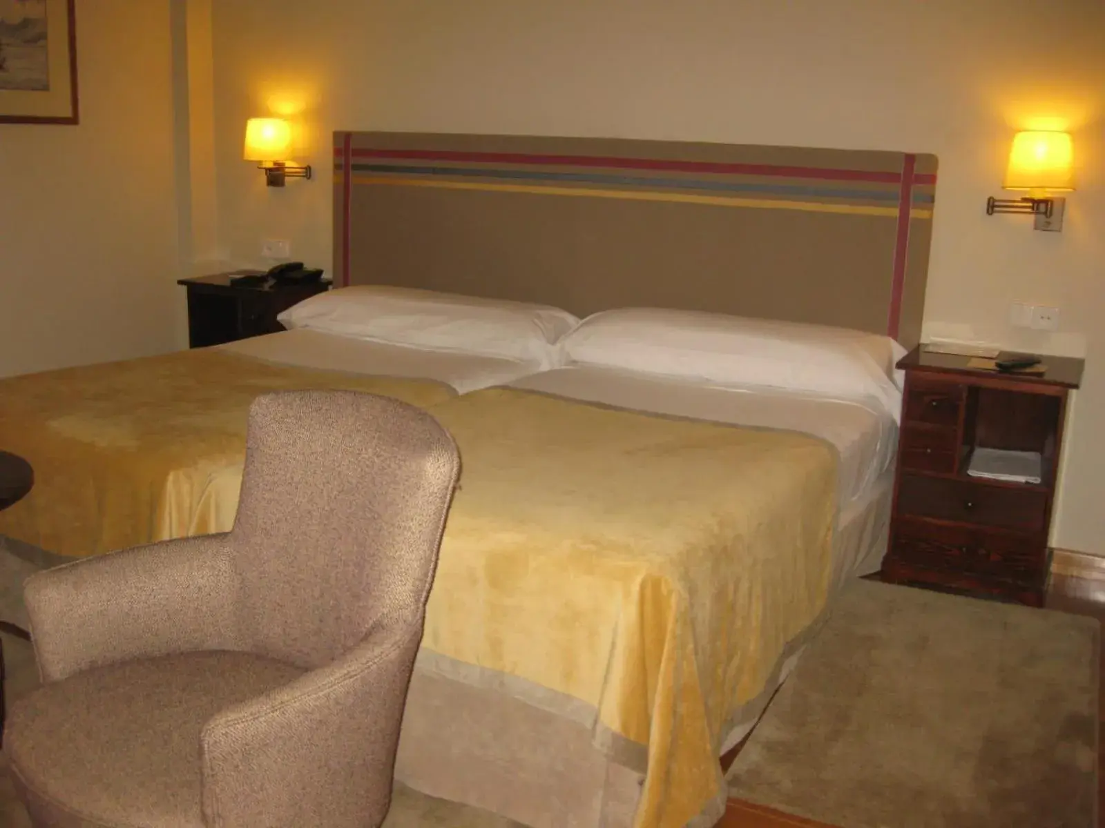 Bedroom, Bed in Parador de Gijón