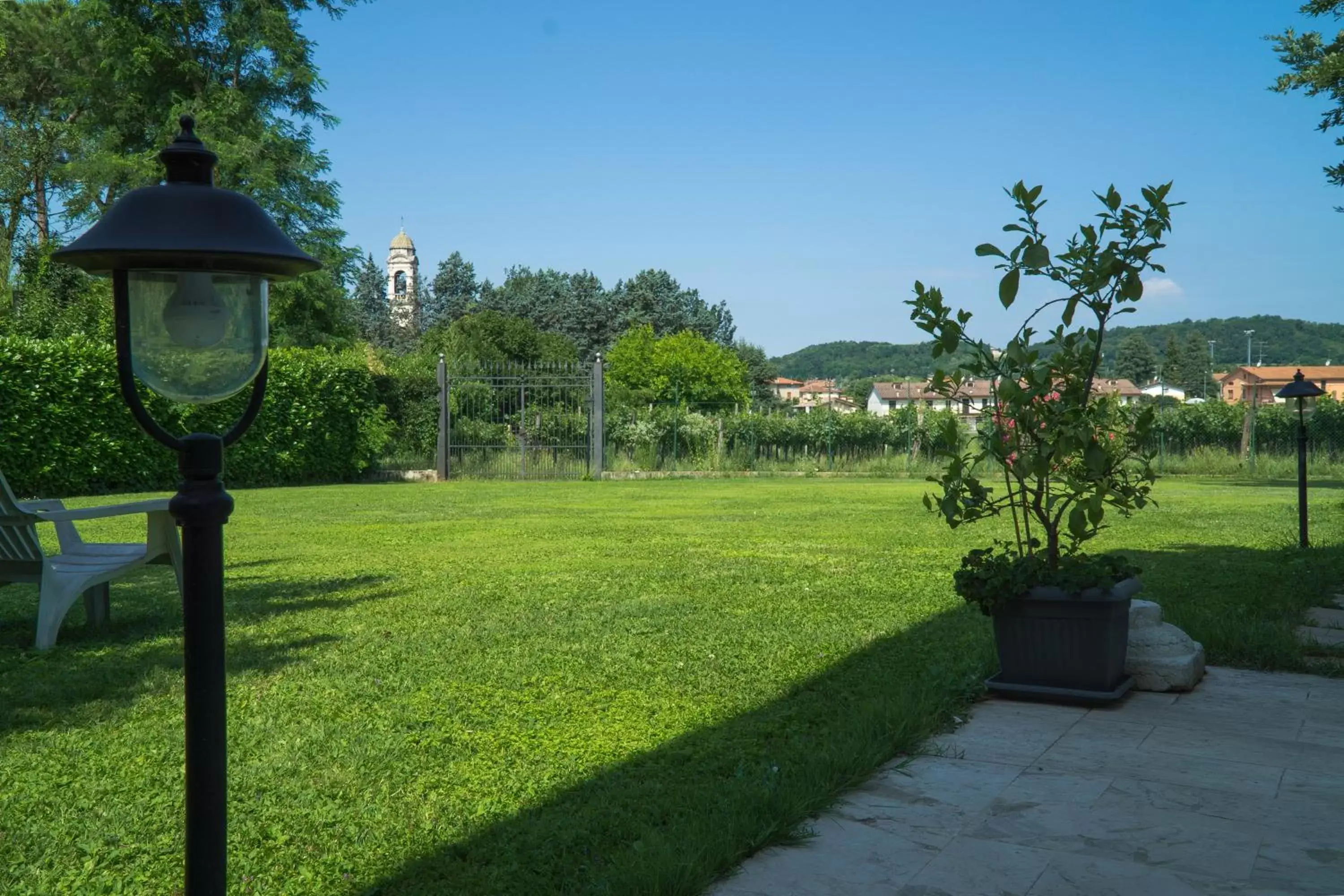 Garden in Villa Franca in Franciacorta