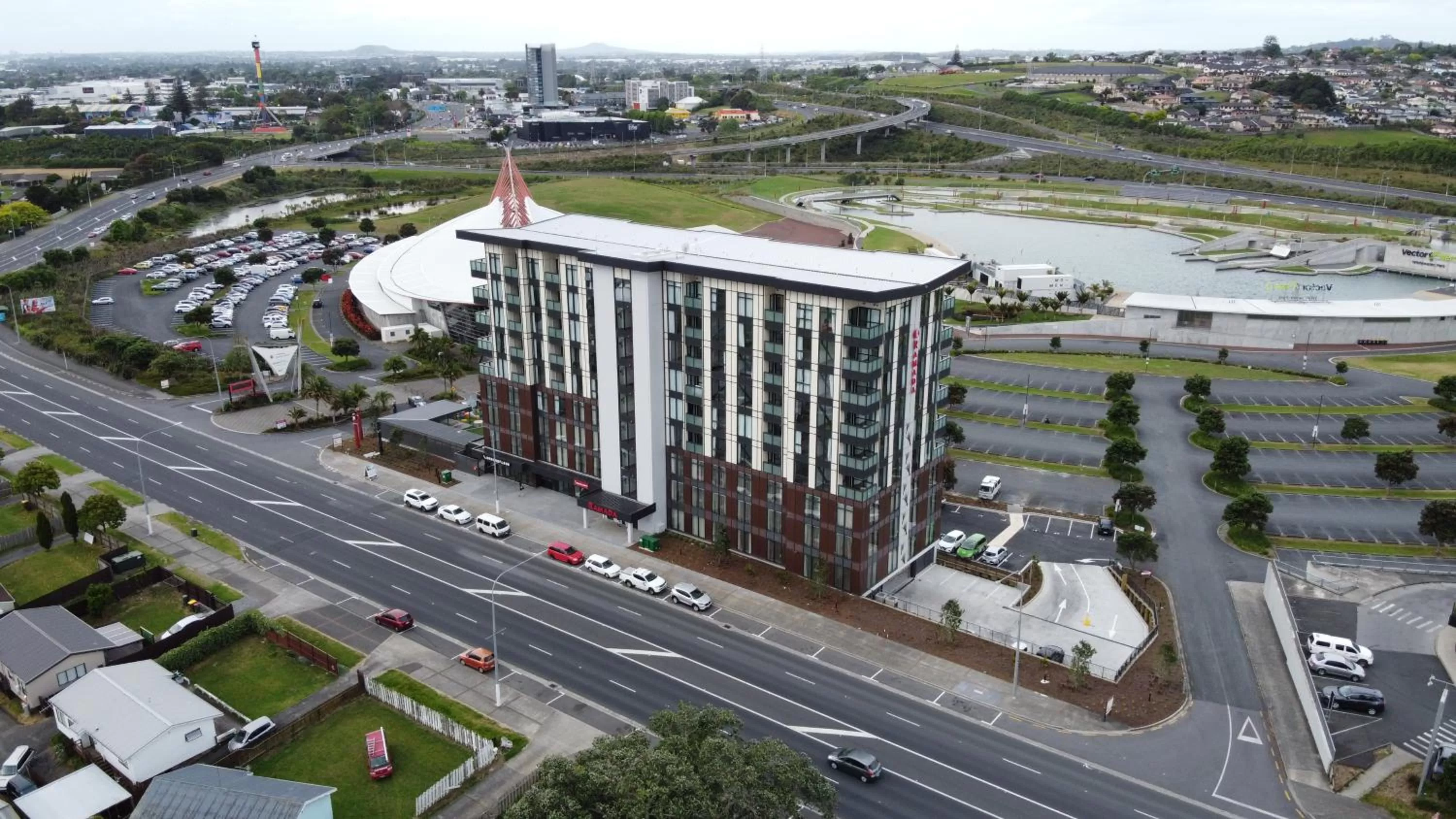 View (from property/room) in Ramada Suites by Wyndham Auckland Manukau Pacfic Centre