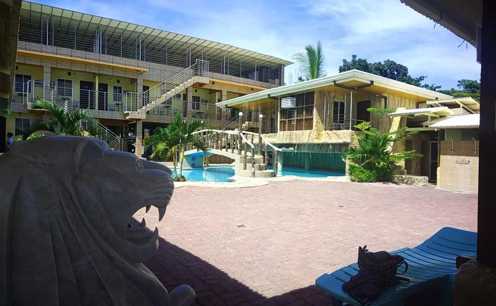 Swimming pool, Property Building in GingGing Hotel And Resort