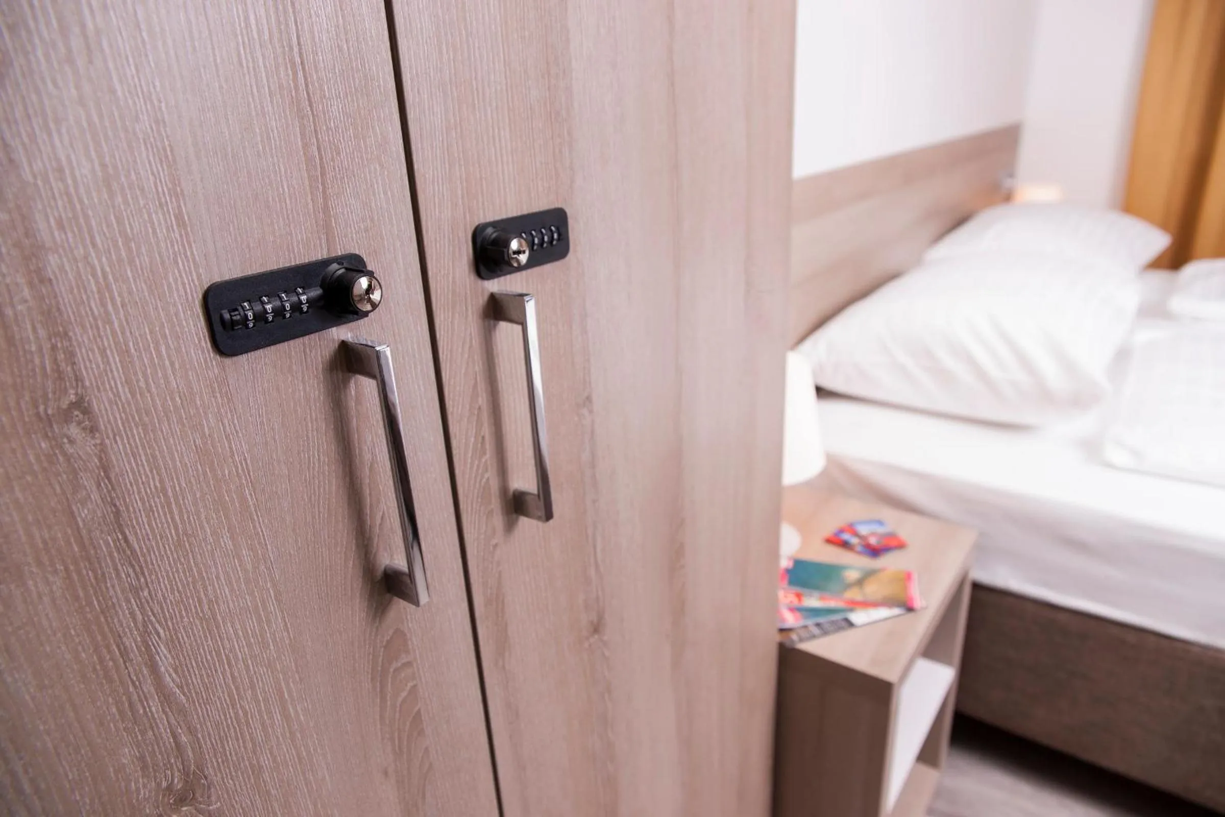 Decorative detail, Bed in Hostel Sol