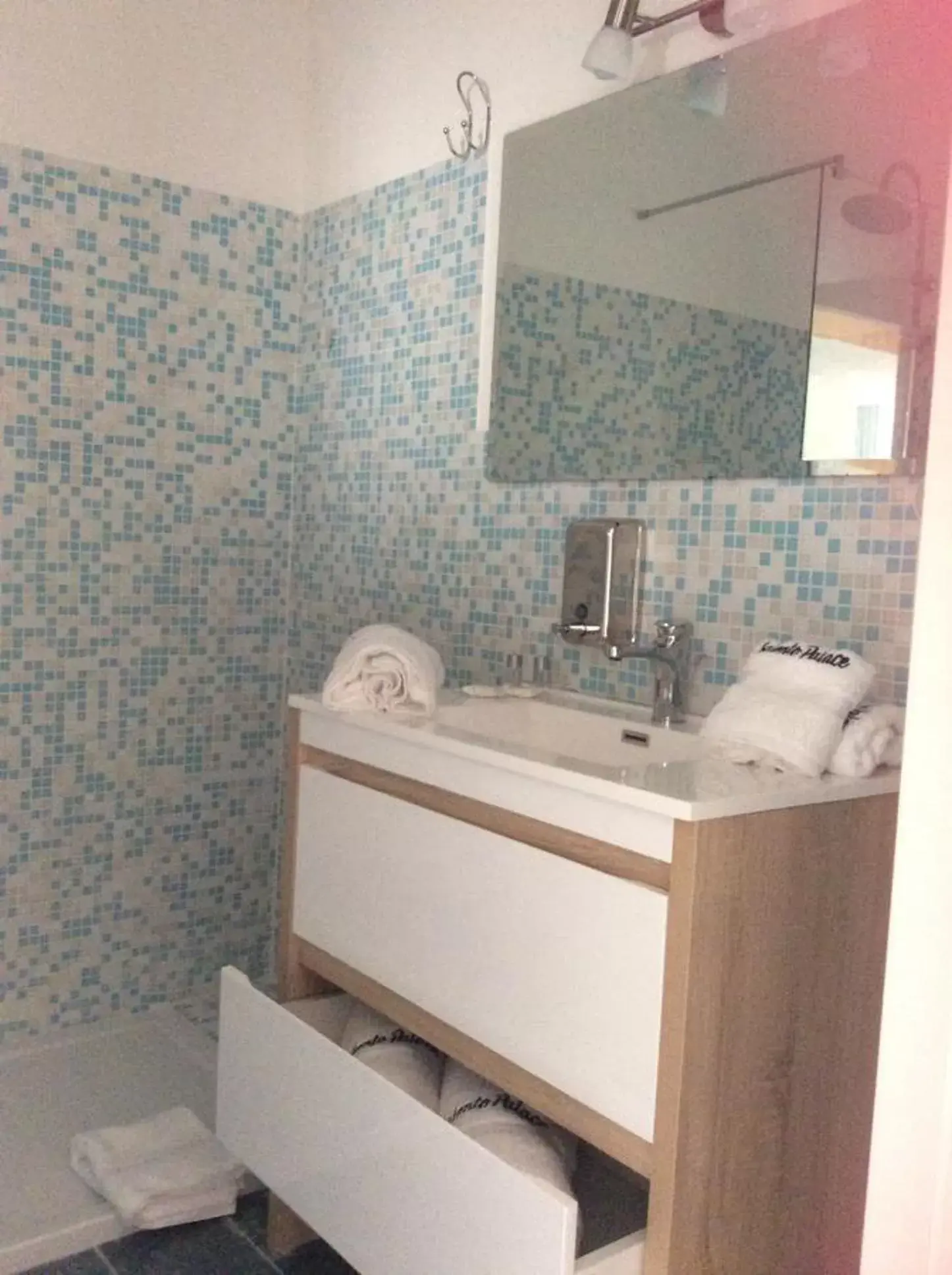 Bathroom, Kitchen/Kitchenette in Salento Palace Bed & Breakfast