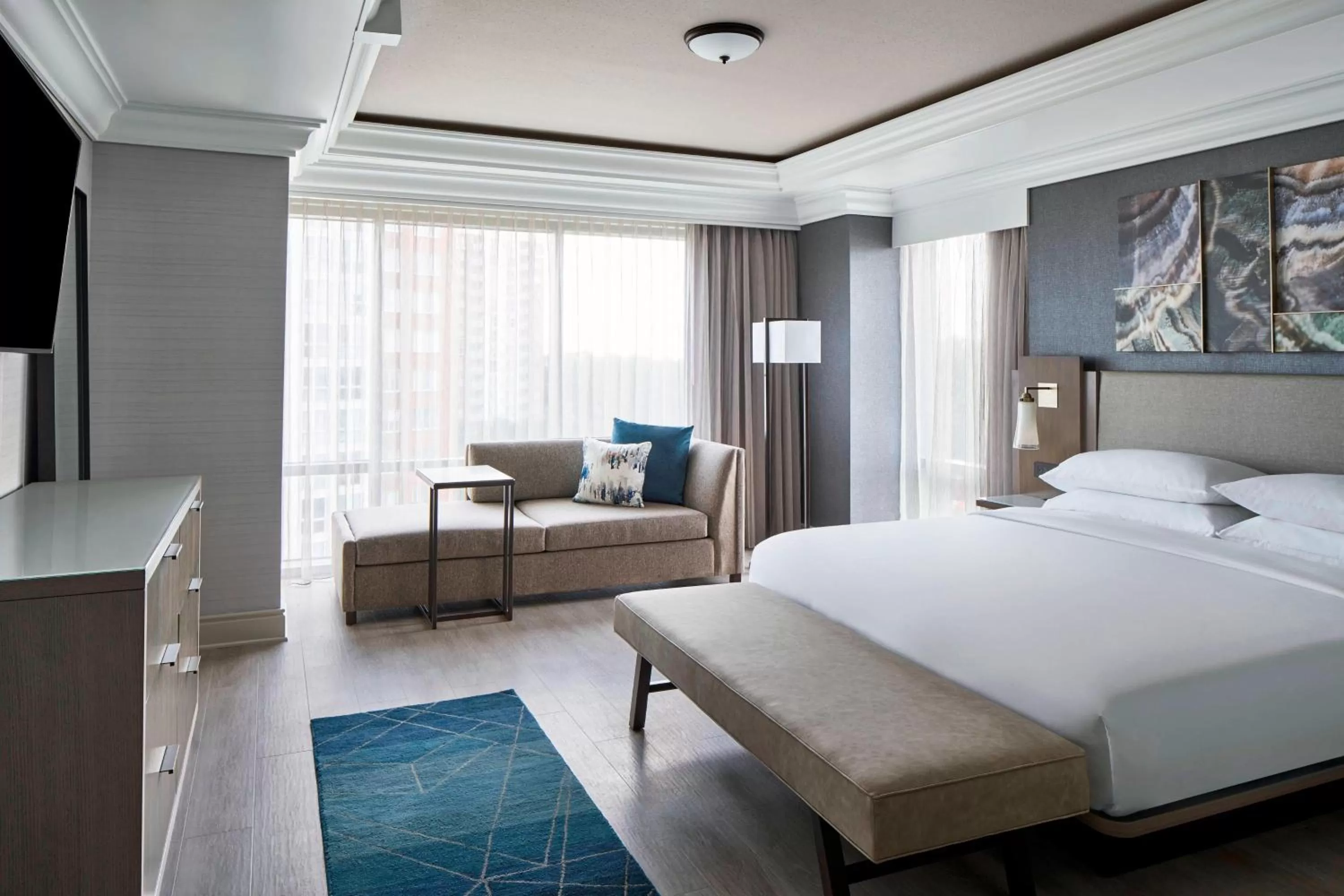 Bedroom, Bed in Bethesda North Marriott Hotel & Conference Center