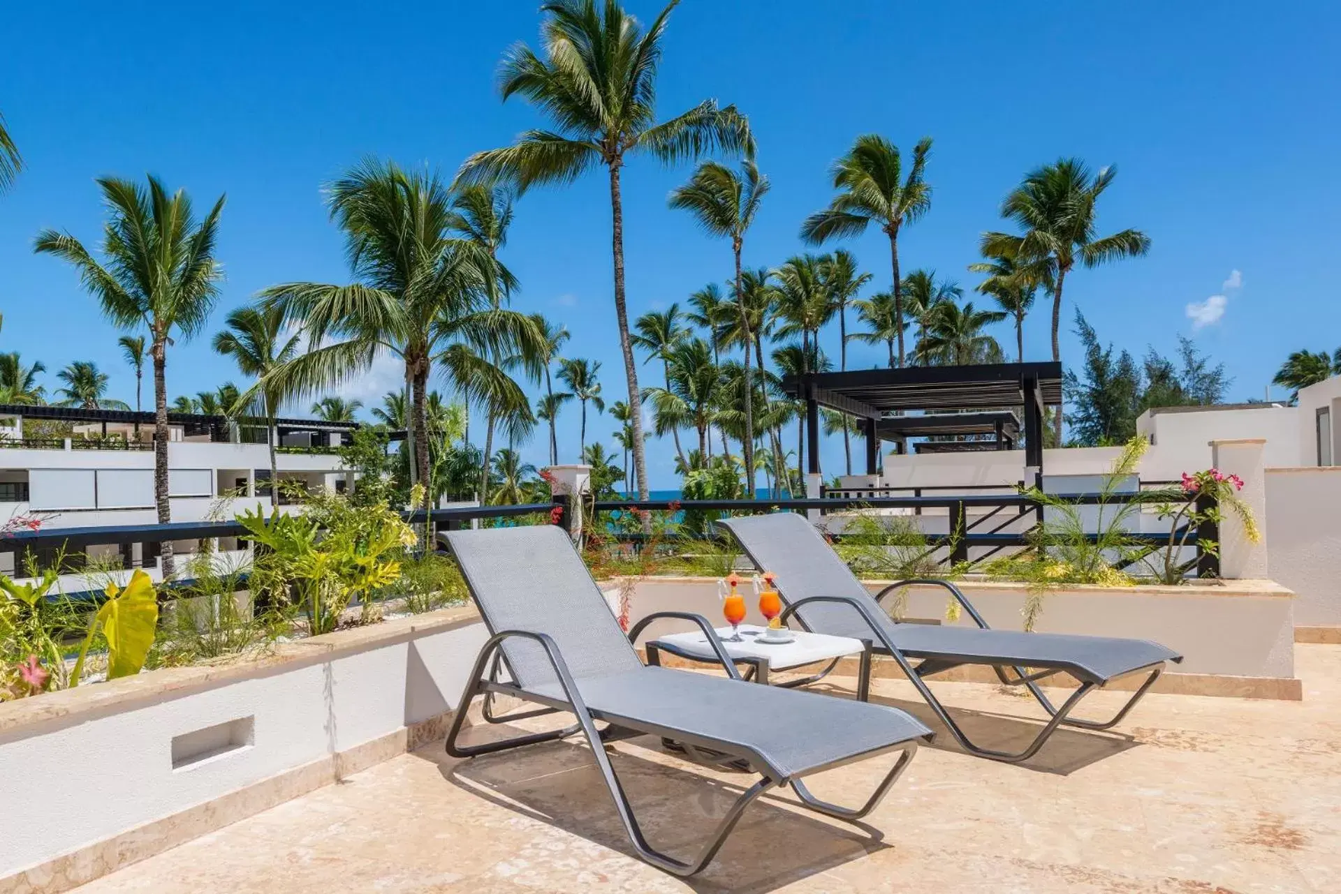 Balcony/Terrace in Aligio Apart-hotel & Spa - Las Terrenas