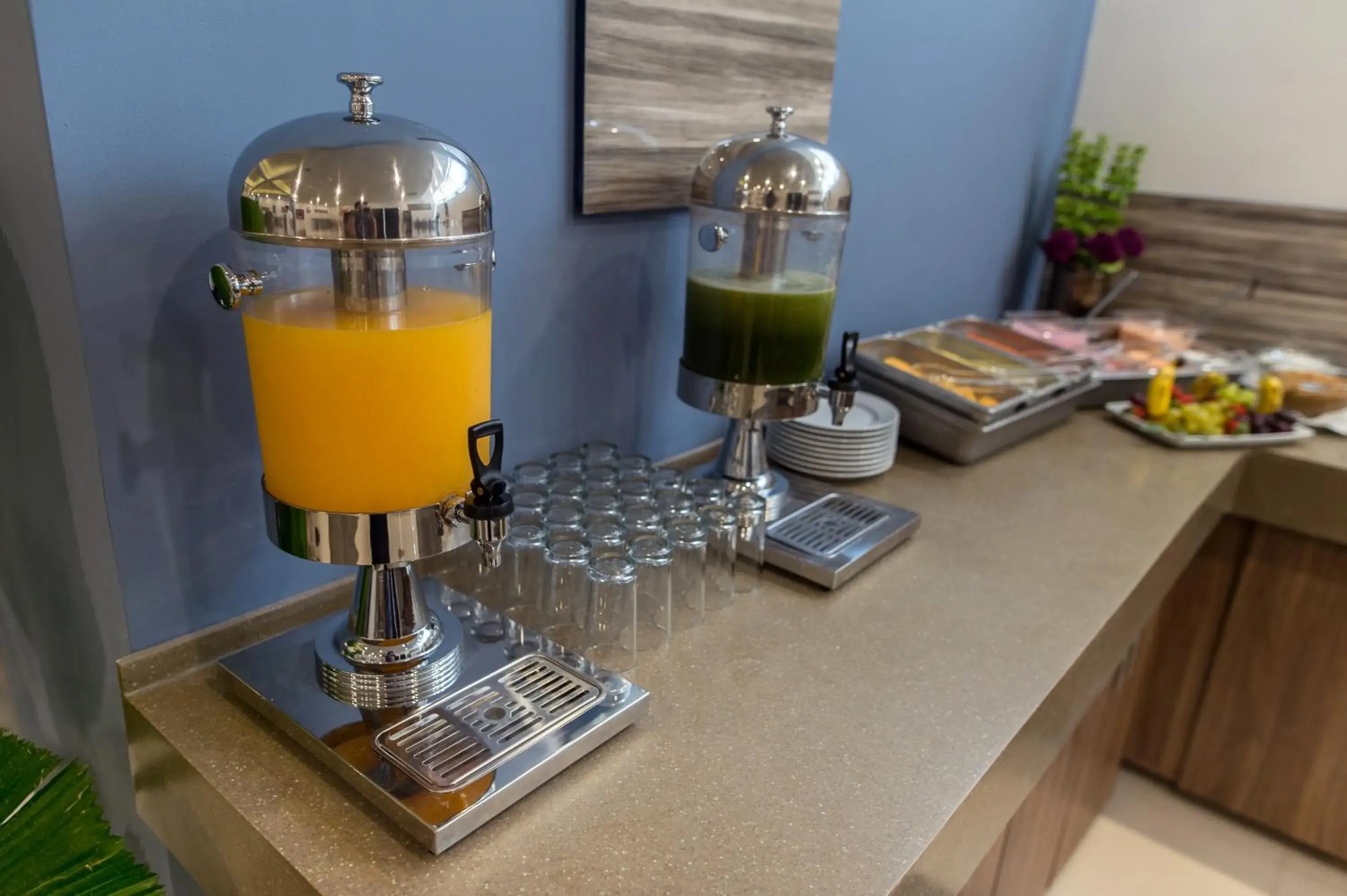 Buffet breakfast in Ocean View Beach Hotel Buffet breakfast in Ocean View Beach Hotel