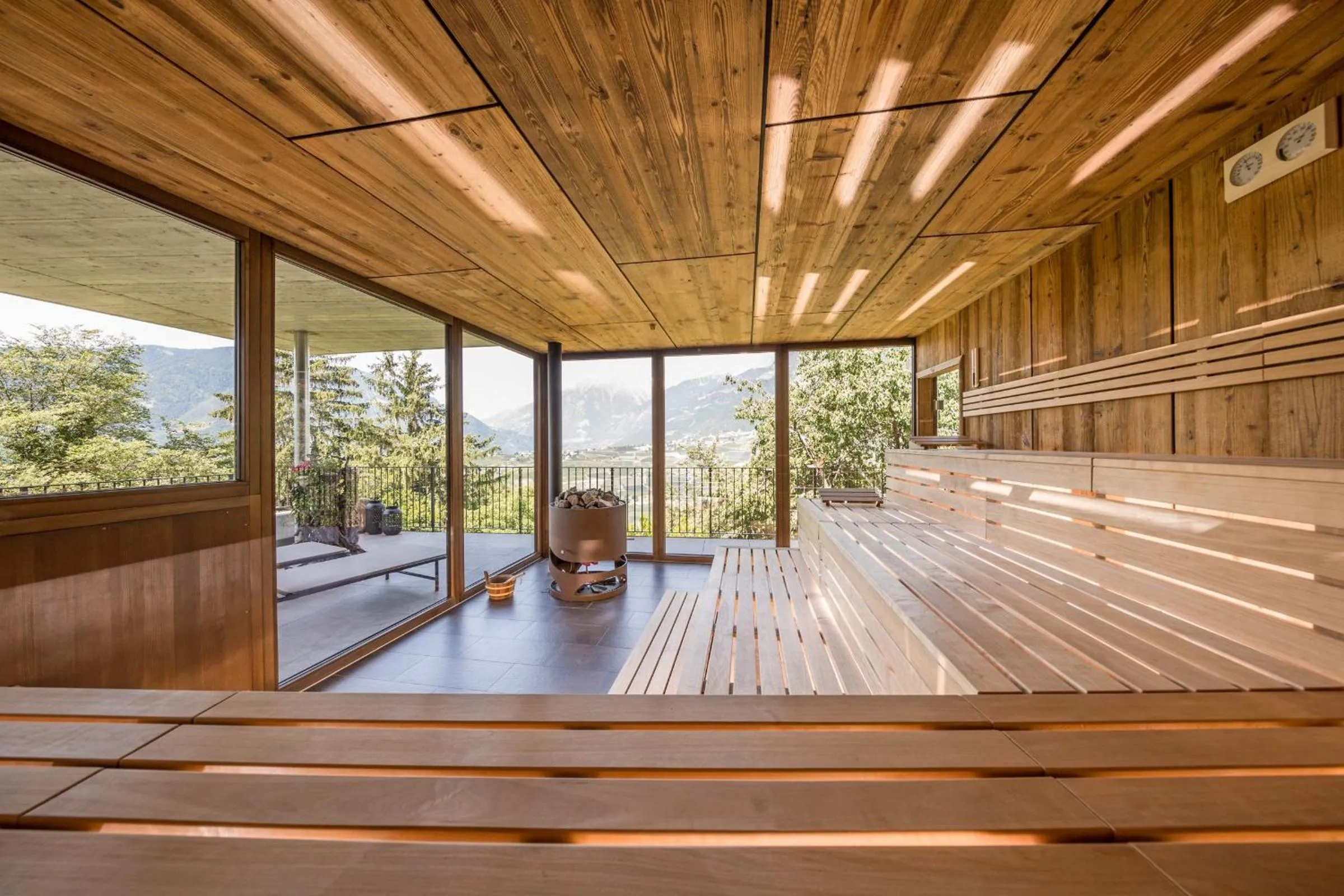 Sauna in Hotel Der Weinmesser