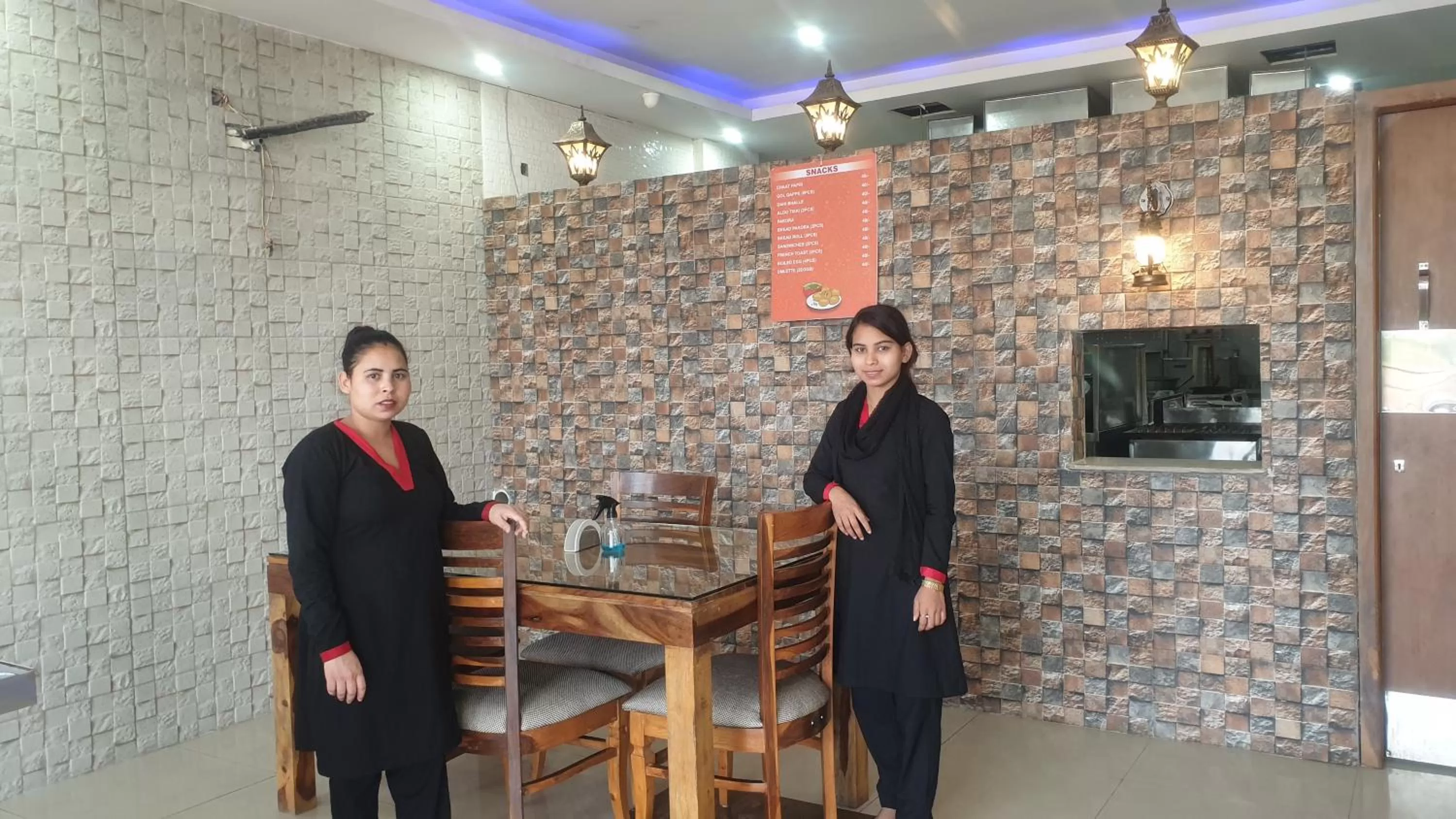 Staff in Maple Leaf Hotel