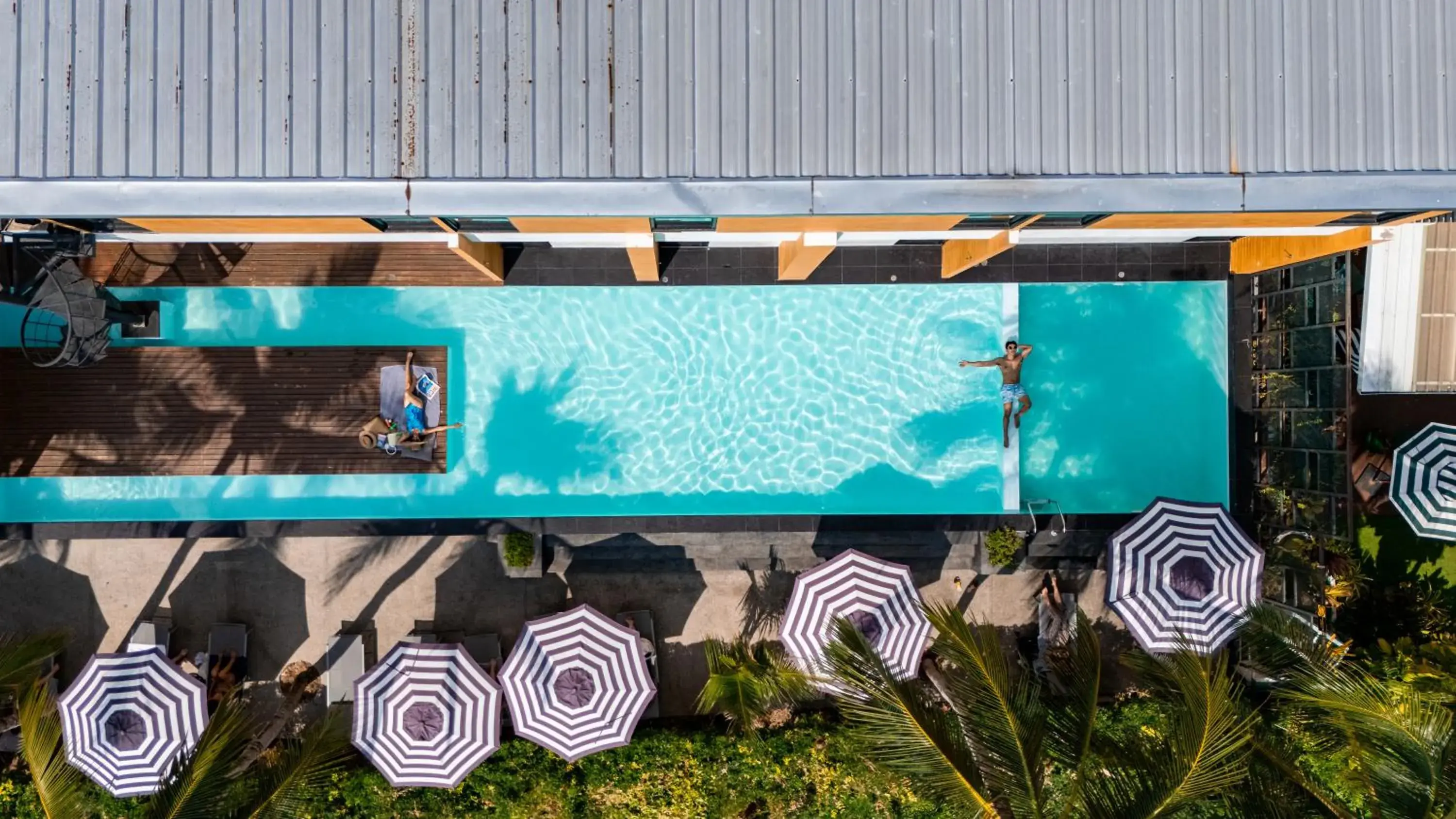 Swimming pool in Book a Bed Poshtel - SHA Plus Swimming pool in Book a Bed Poshtel - SHA Plus