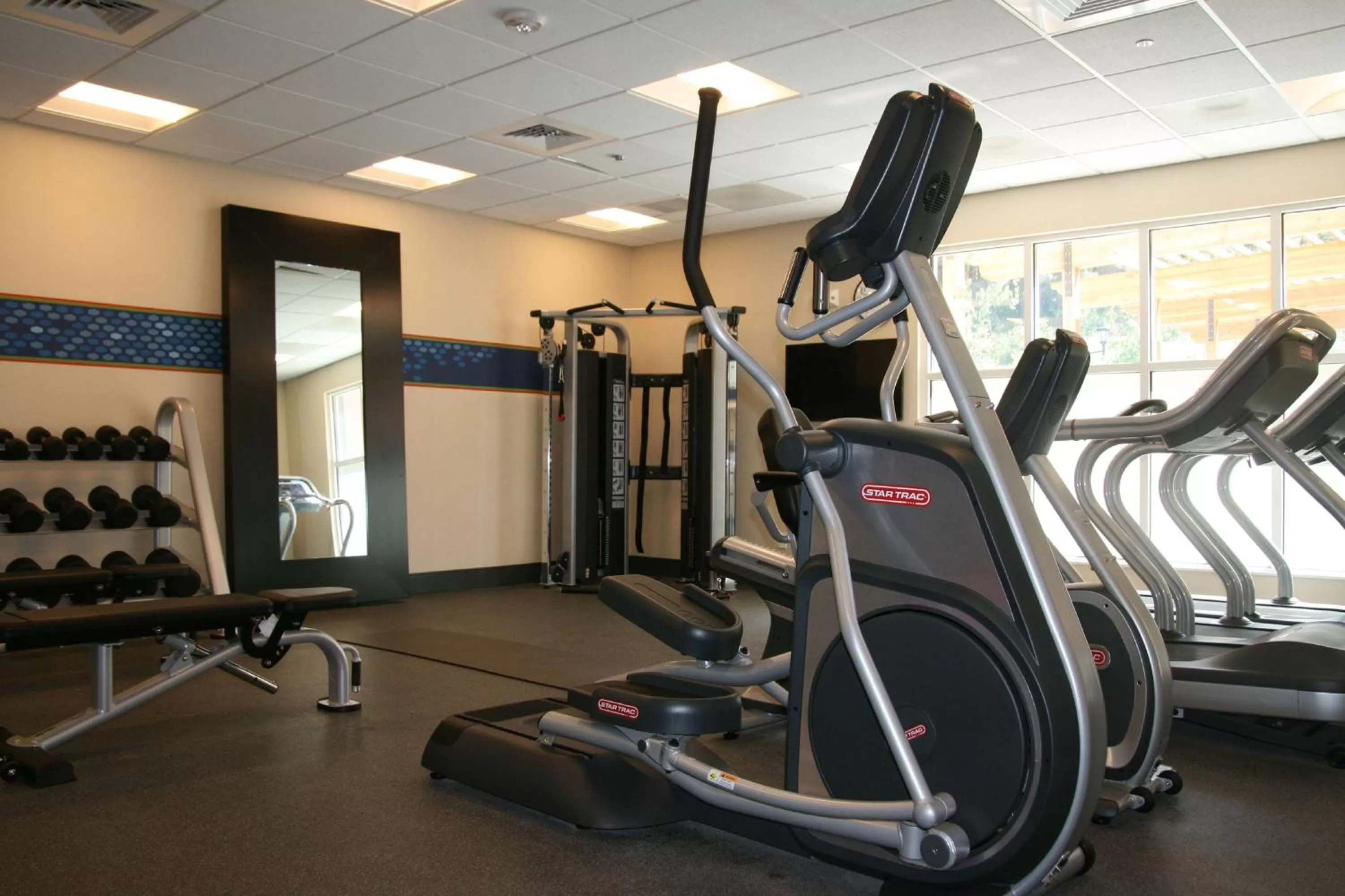 Fitness centre/facilities in Hampton Inn & Suites Leavenworth