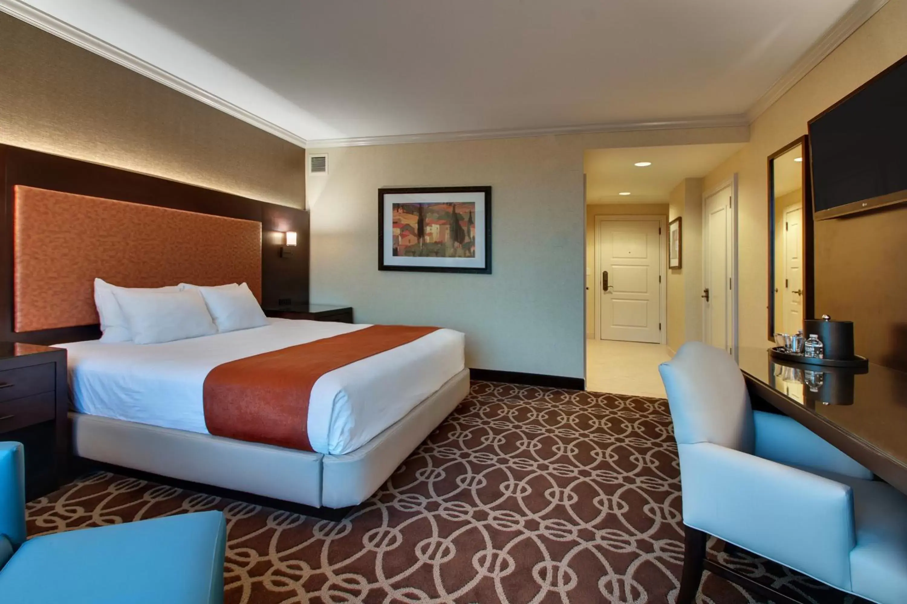 Bed in Argosy Casino Hotel & Spa