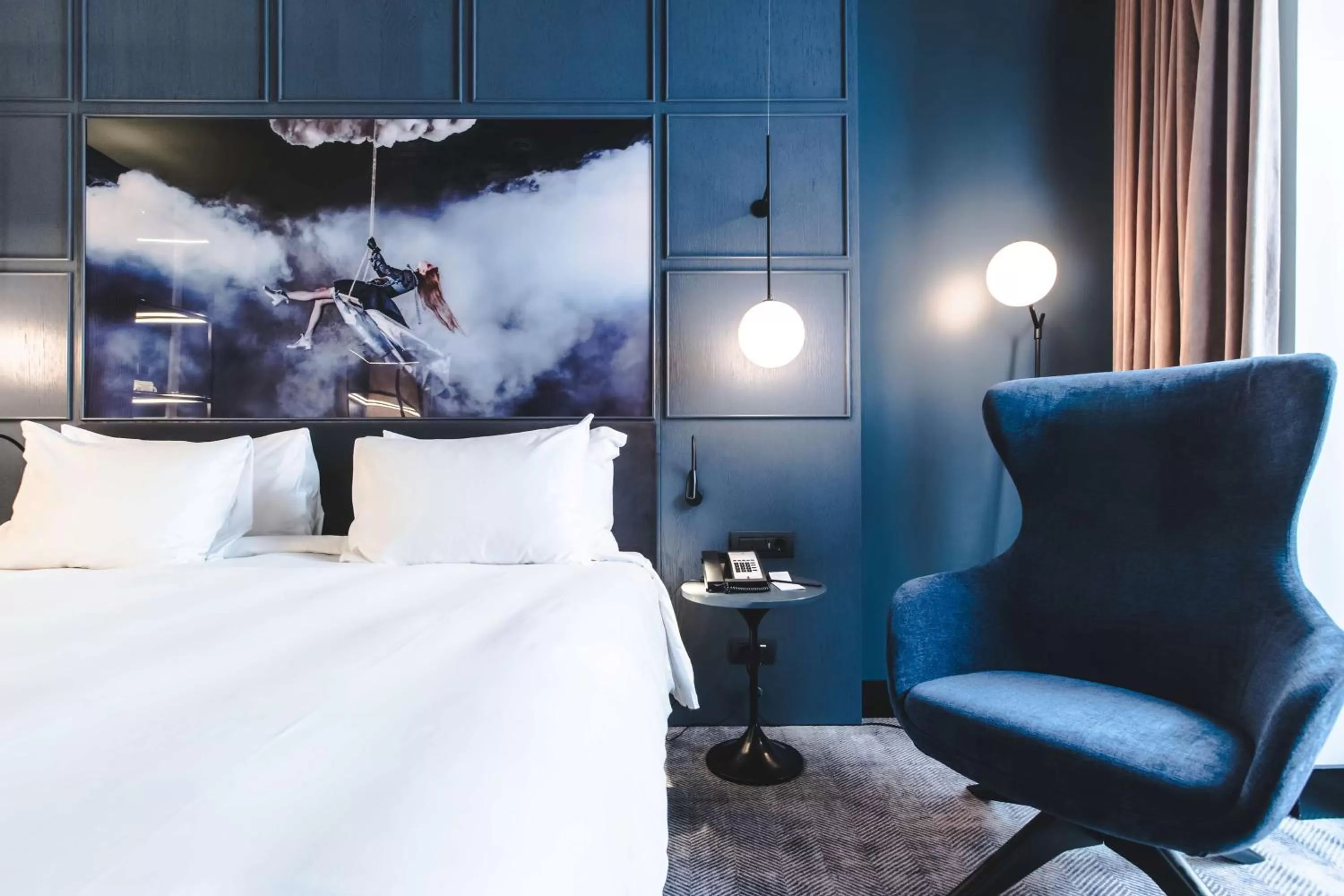 Photo of the whole room, Bed in Radisson Blu Hotel, Madrid Prado