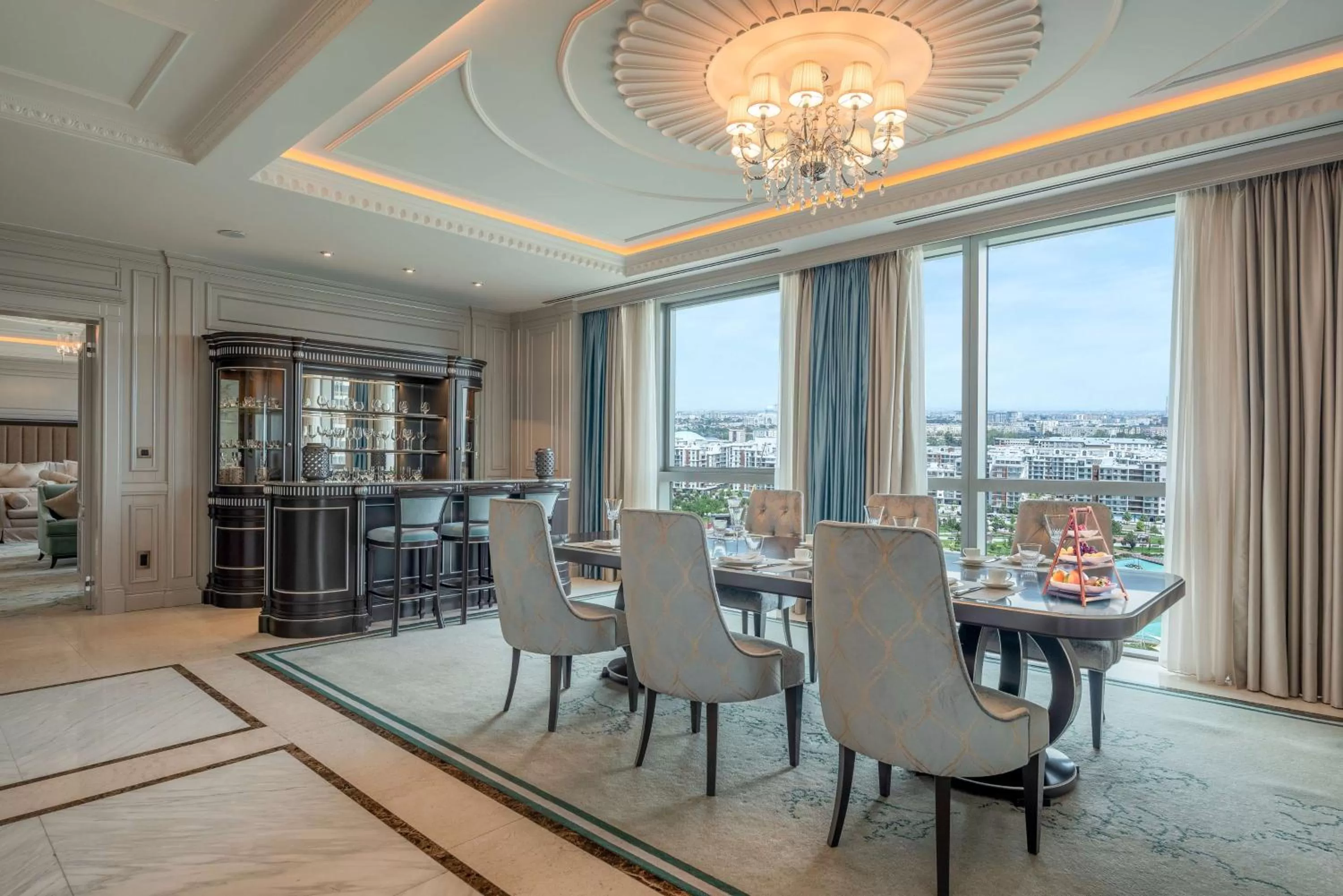 Living room in Hilton Tashkent City