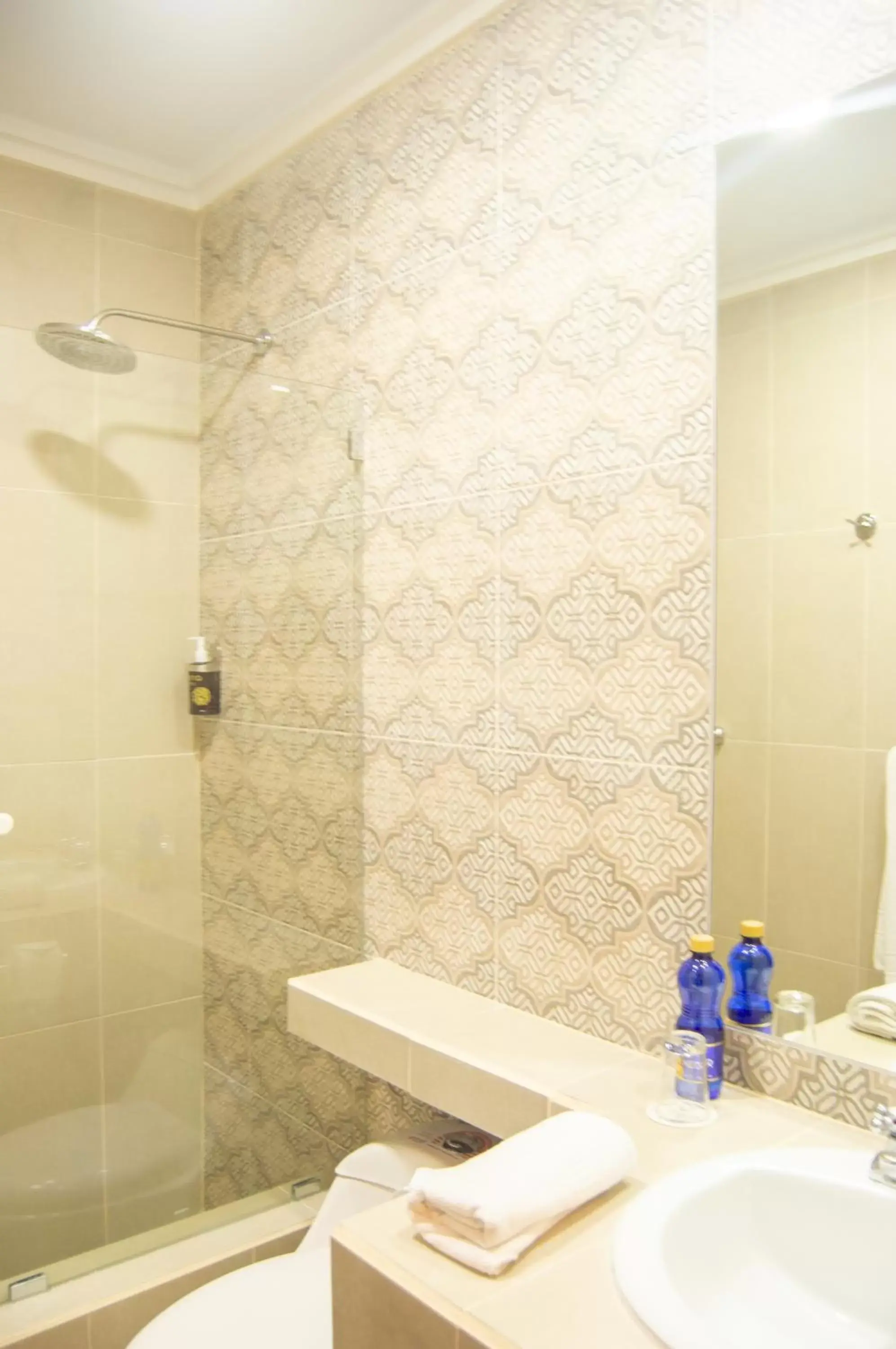 Shower, Bathroom in Hotel Carvallo