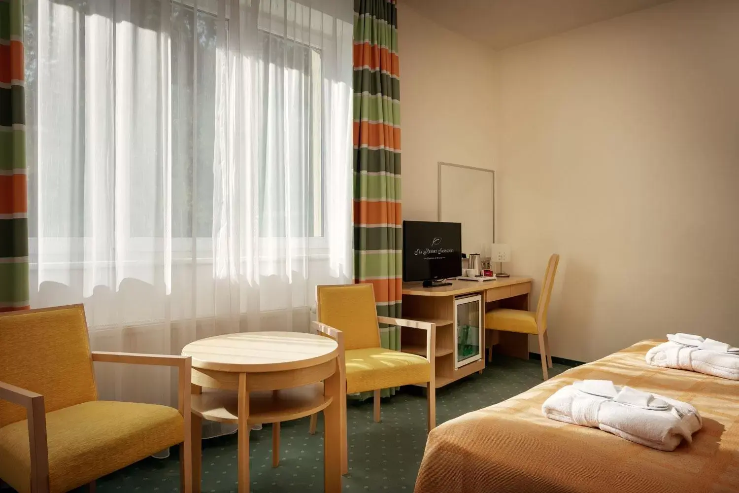 Bedroom, Seating Area in Spa Resort Sanssouci