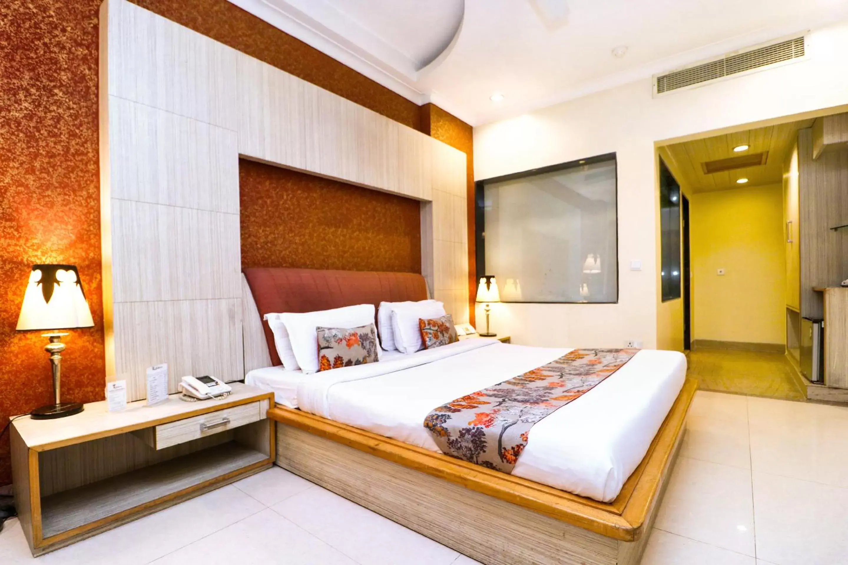 Bedroom, Bed in Hotel Rajshree & Spa