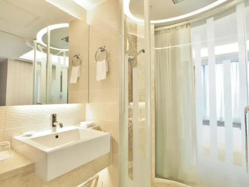 Bathroom in The Bauhinia Hotel-Tst
