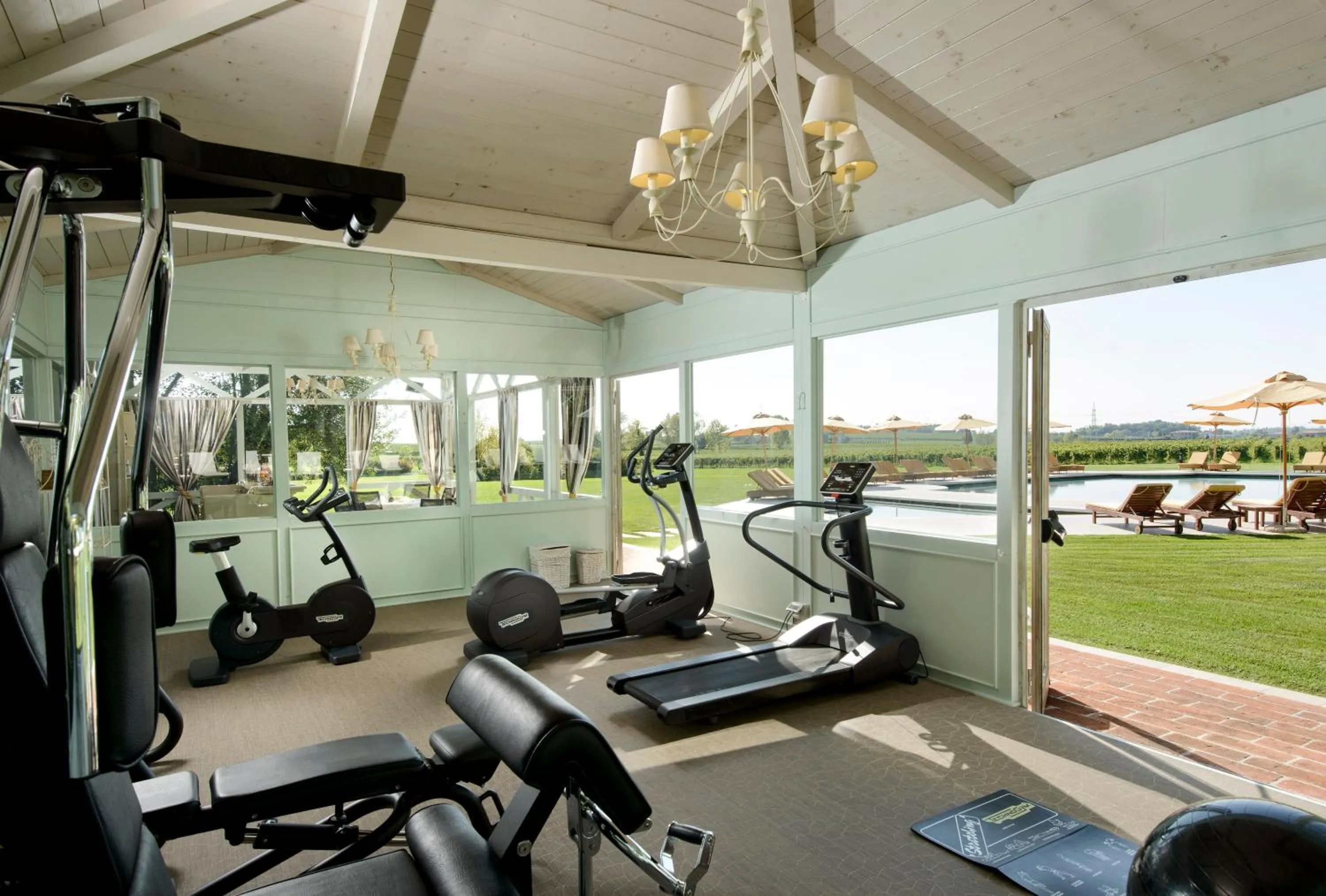 Fitness centre/facilities in Villa Cordevigo