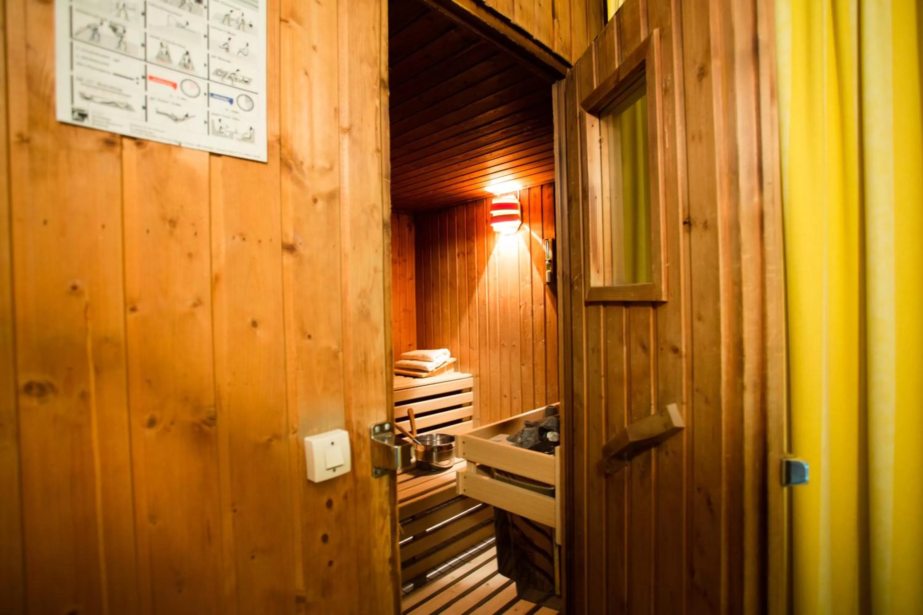 Sauna in Hotel Am Sportpark