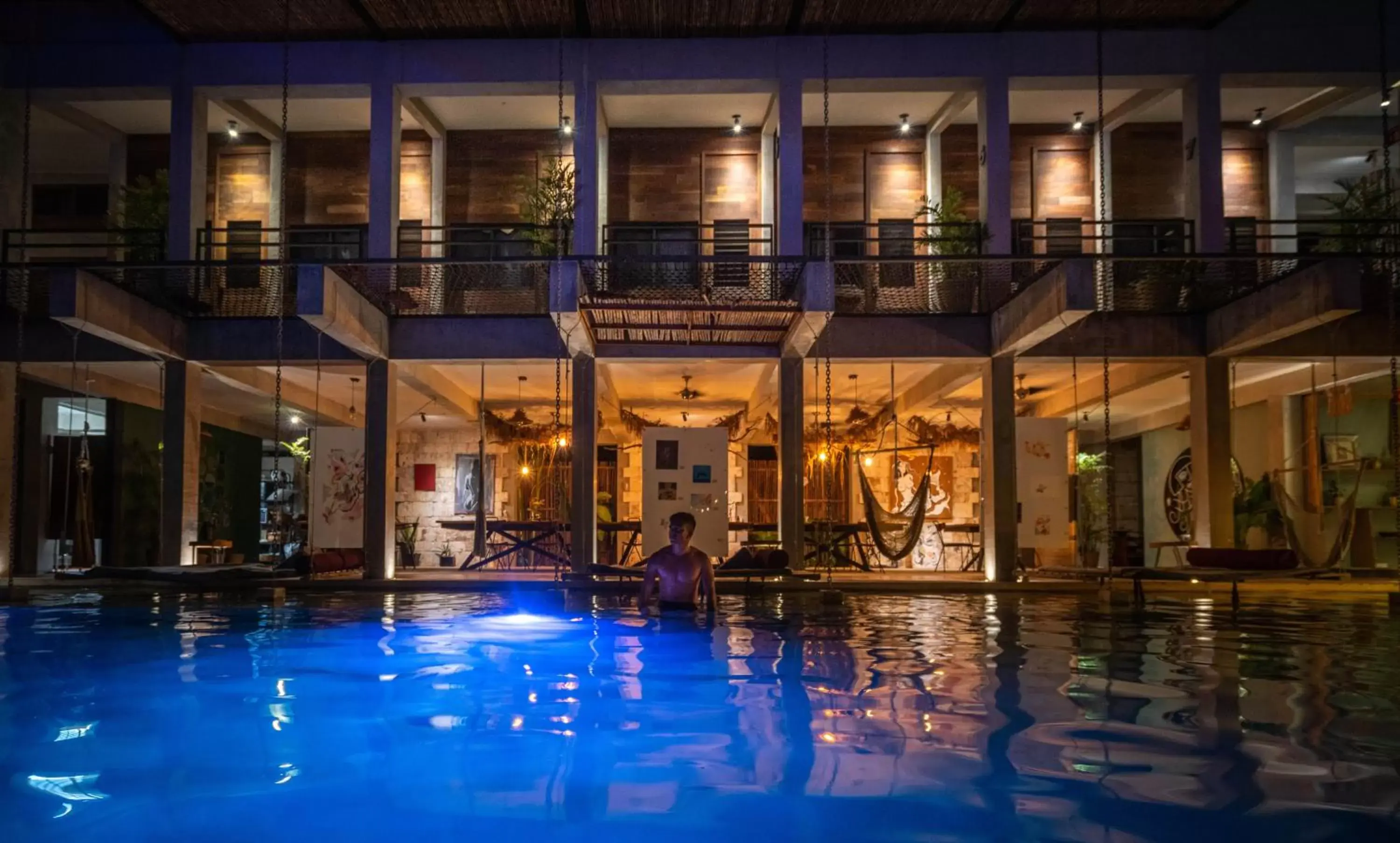 Property building, Swimming Pool in Hotel Makaabá Eco-Boutique