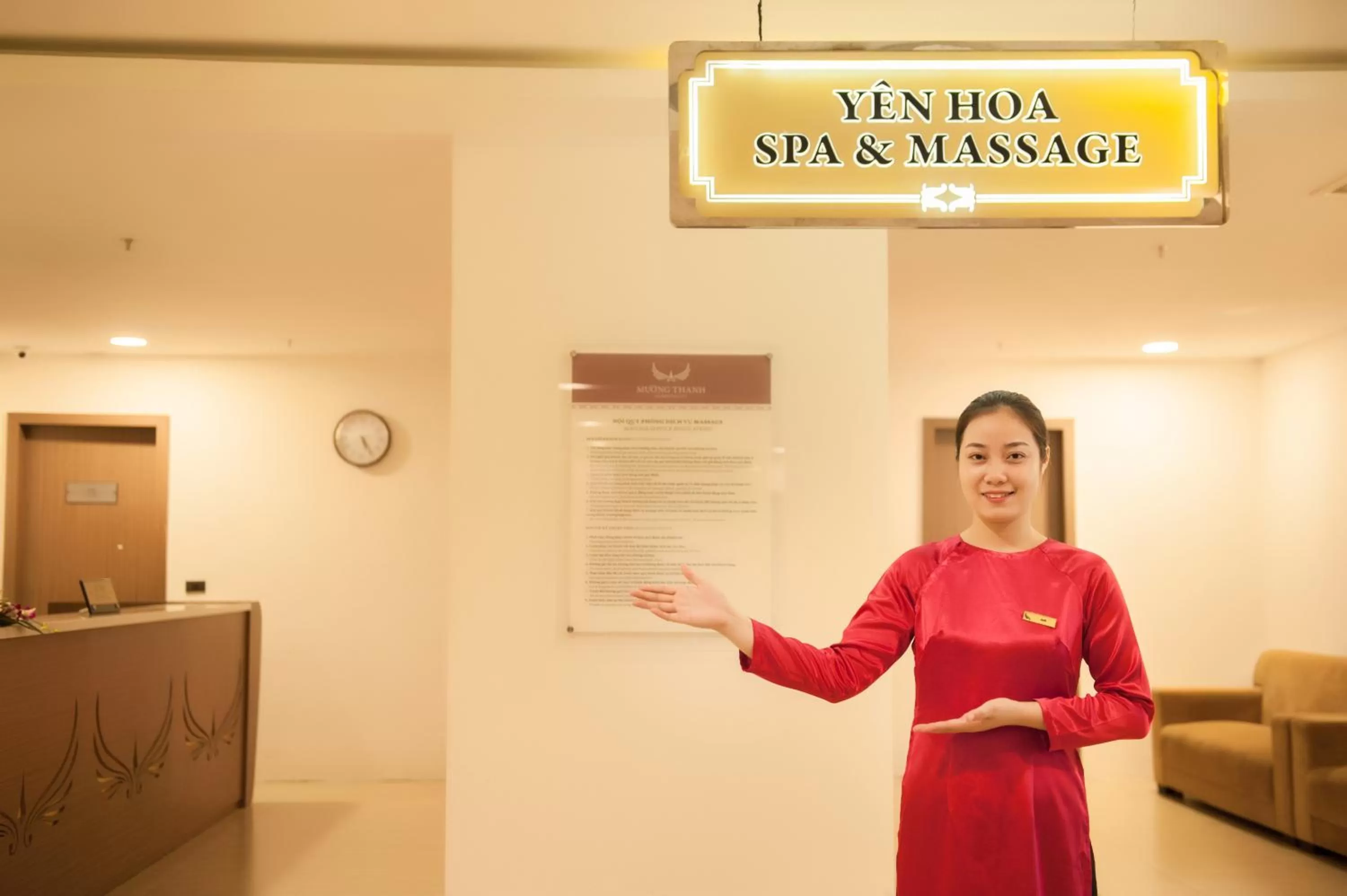 Staff in Muong Thanh Grand Tuyen Quang Hotel