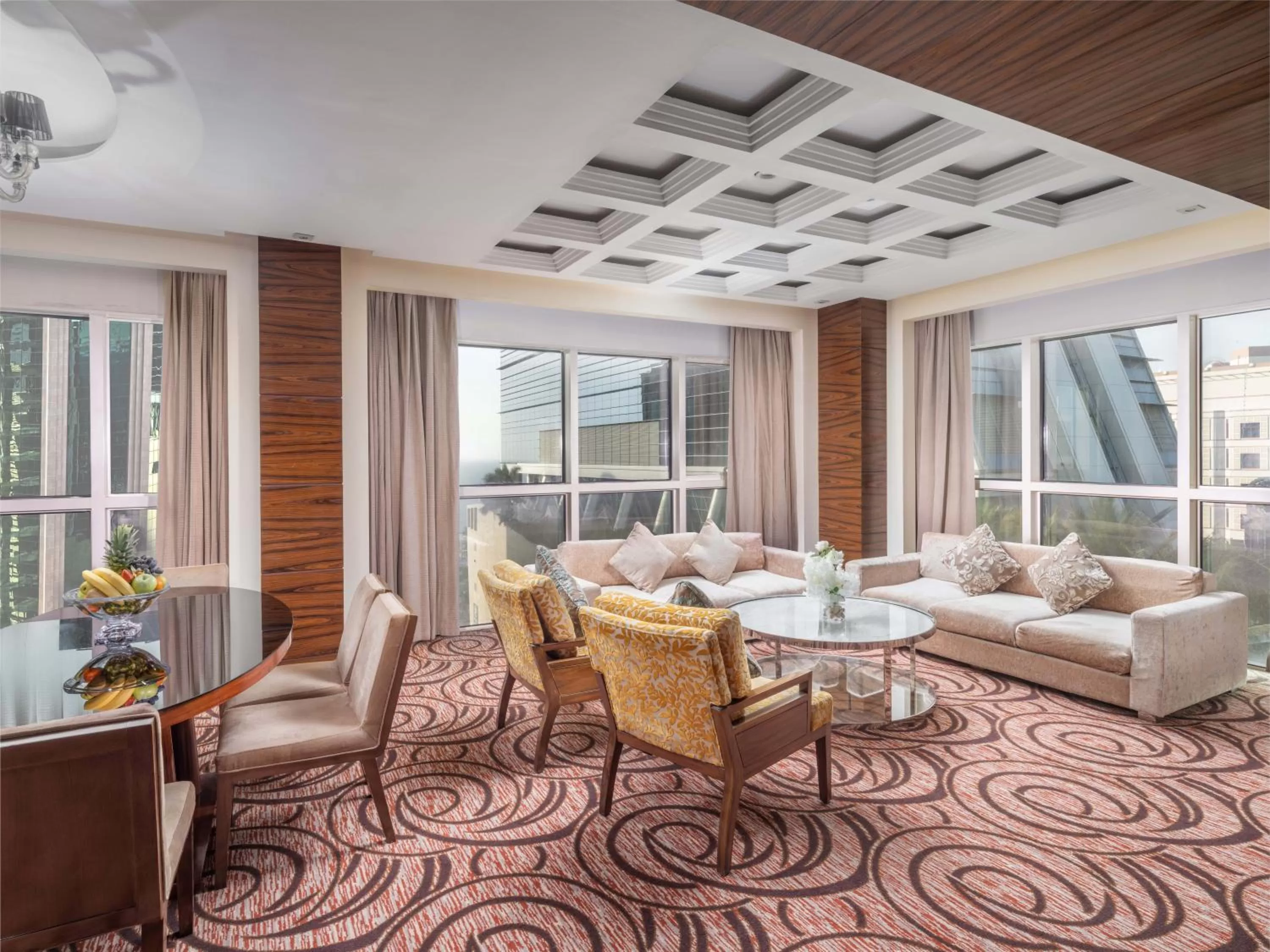 Living room in The Venue Jeddah Corniche