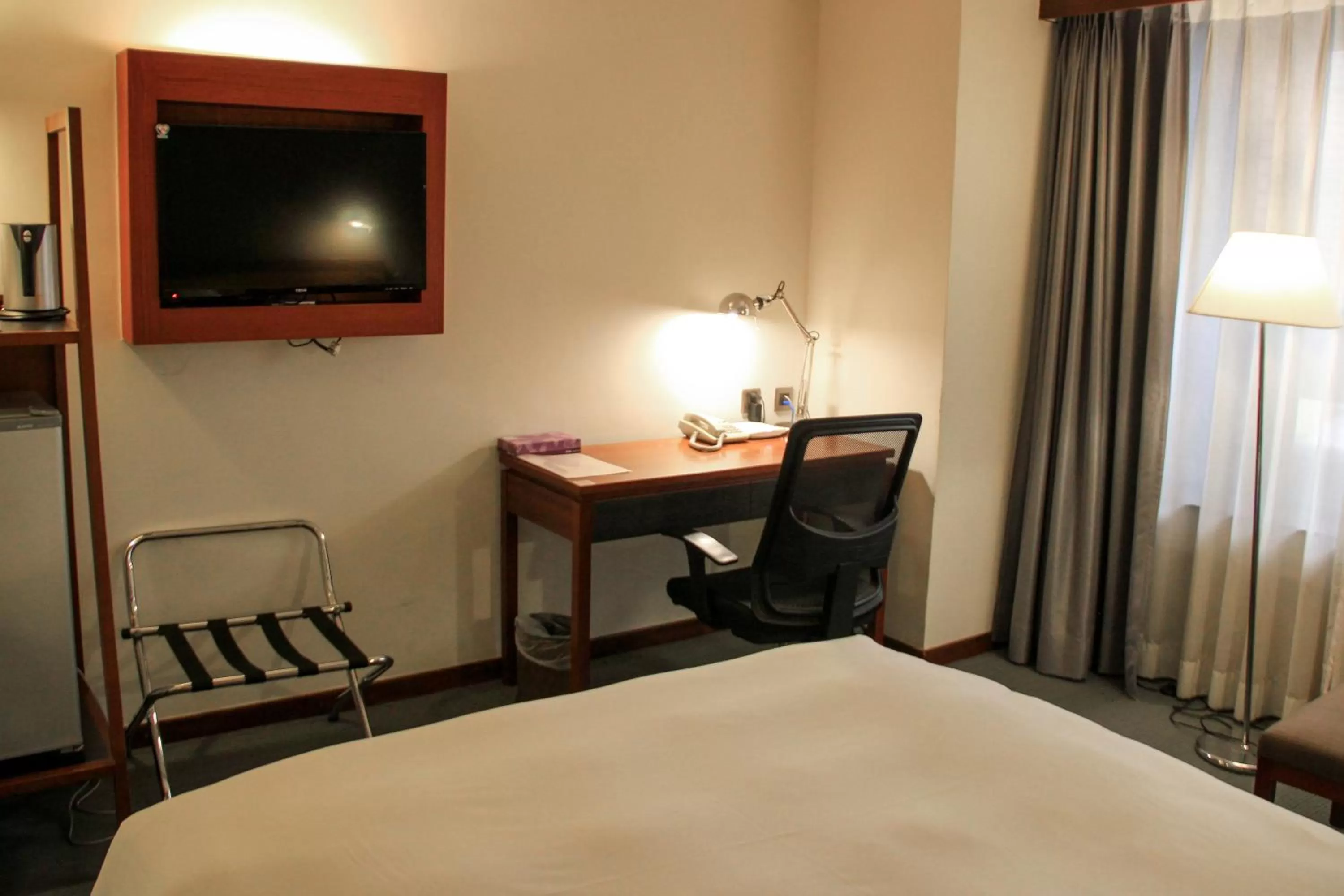 TV and multimedia, Bed in Guide Hotel Hsinchu Zhongyang