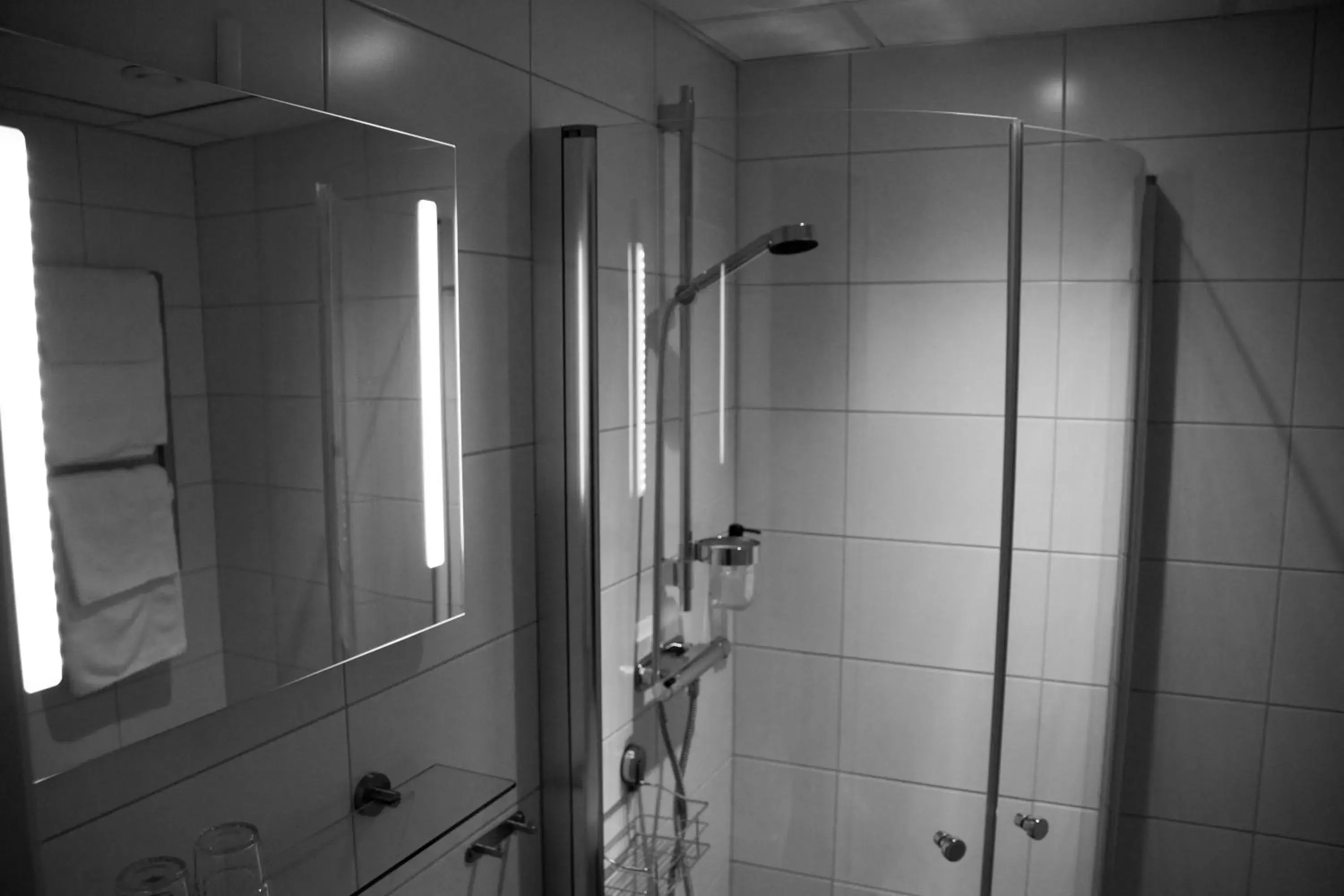 Shower, Bathroom in Sure Hotel by Best Western Stanga