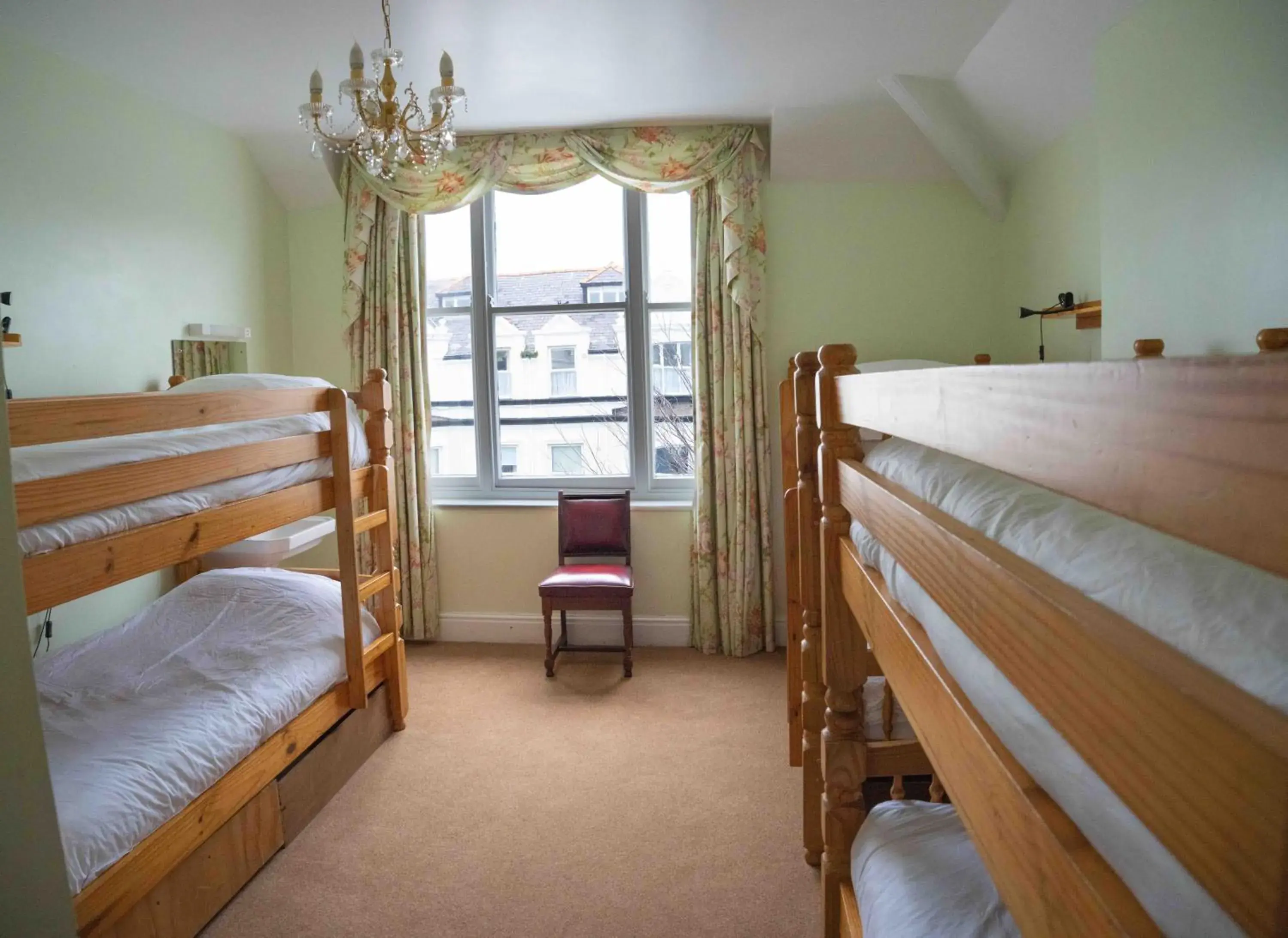 Bedroom, Bunk Bed in Llandudno Hostel