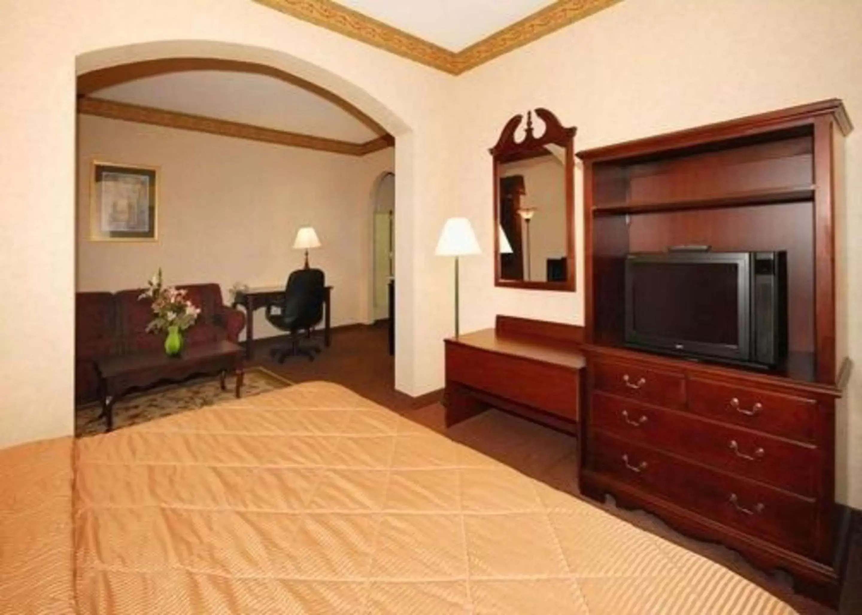 Photo of the whole room, TV/Entertainment Center in Quality Inn & Suites Tarboro - Kingsboro