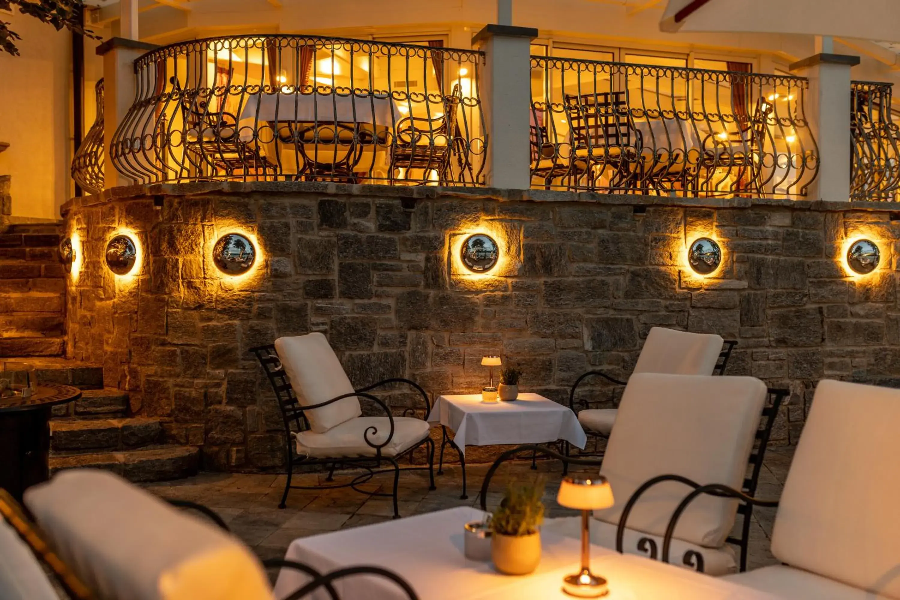 Balcony/Terrace in Hotel Schloss Seefels