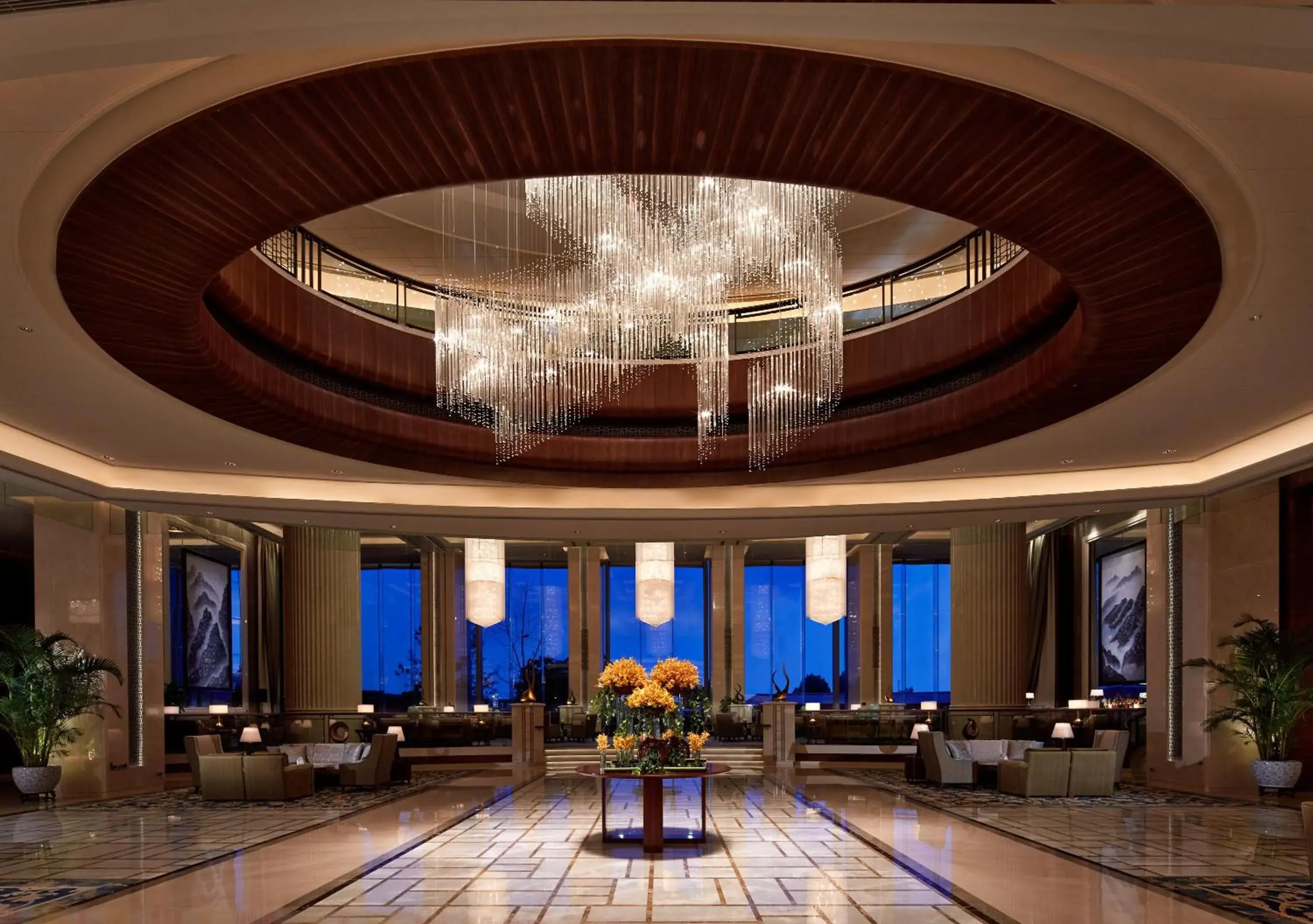 Lobby or reception in Shangri-La Nanchang