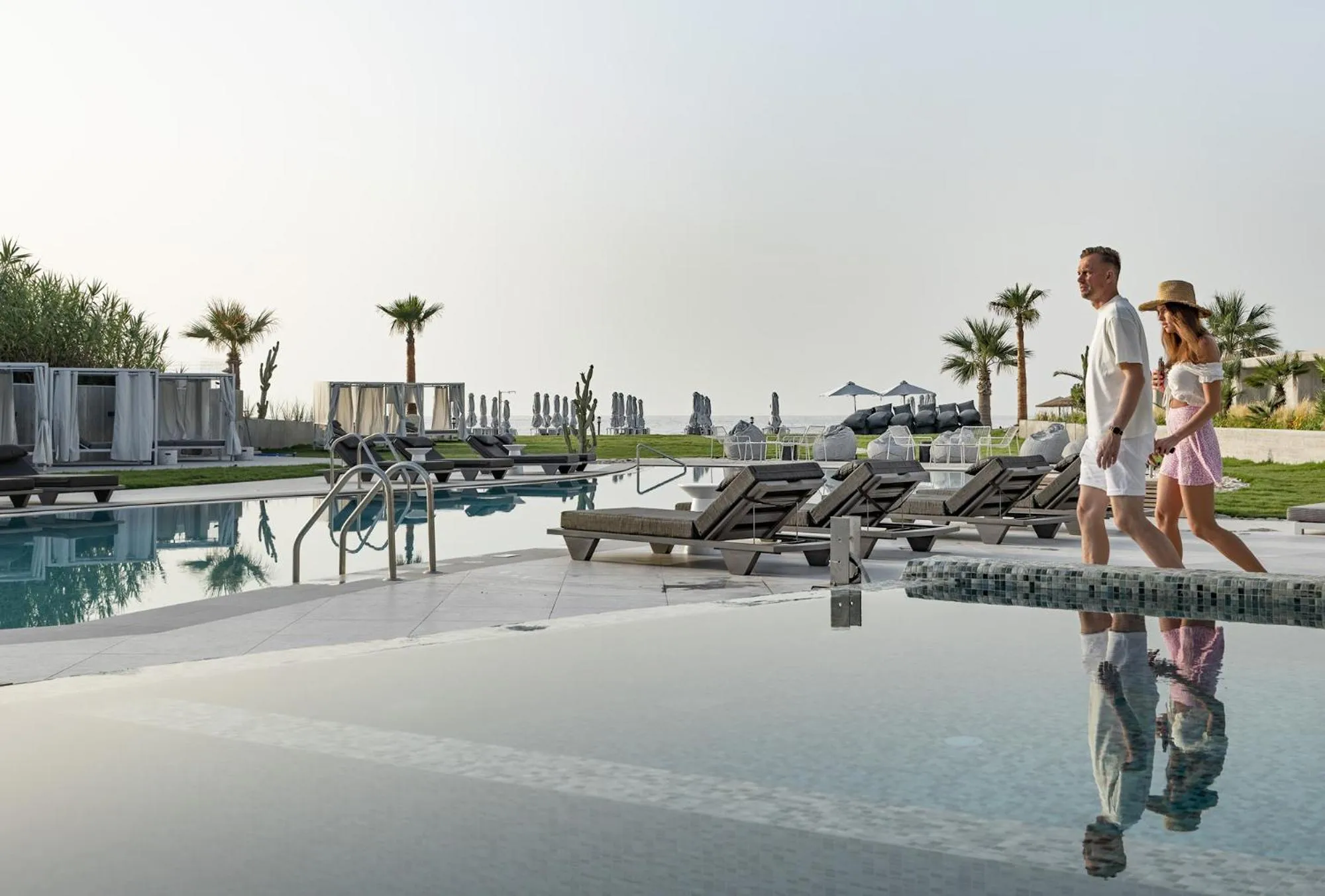 Swimming pool in Nautilux Rethymno by Mage Hotels