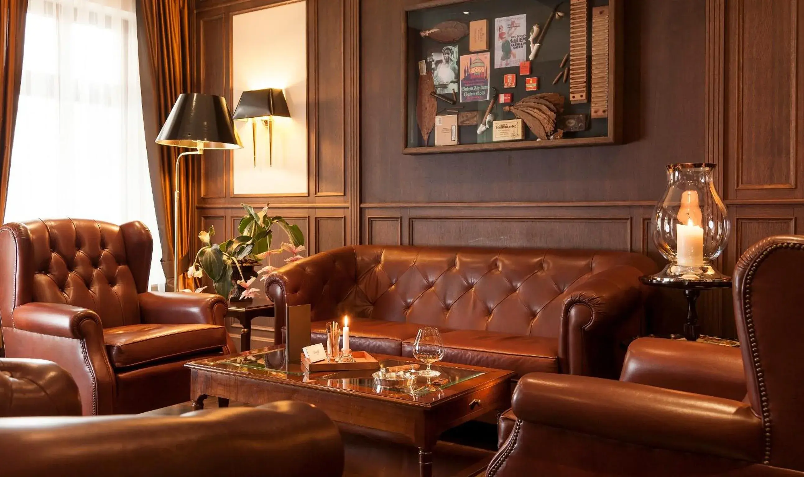 Lounge or bar in Relais & Châteaux Bülow Palais Lounge or bar in Relais & Châteaux Bülow Palais