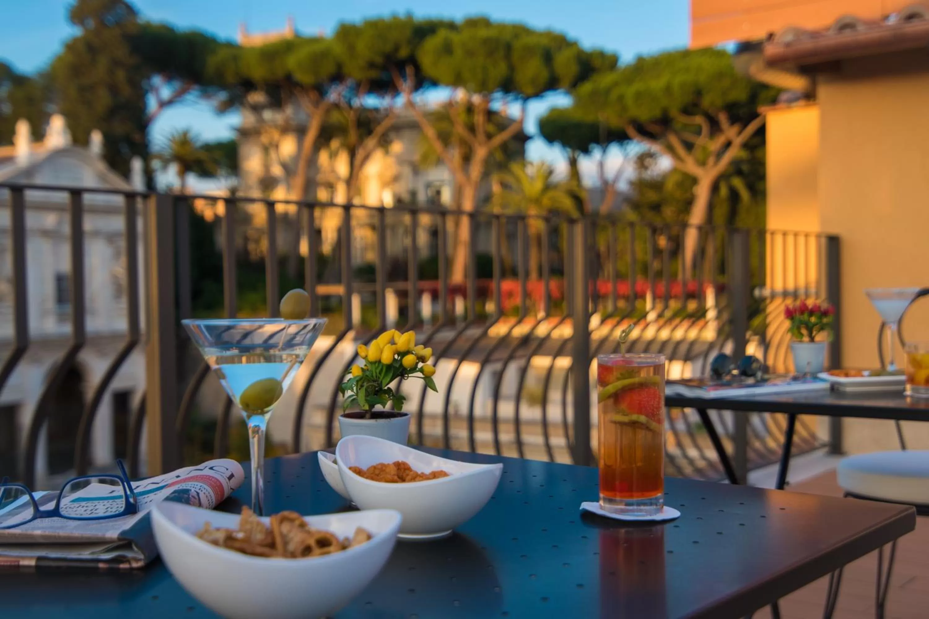 Balcony/Terrace in Hotel Degli Artisti