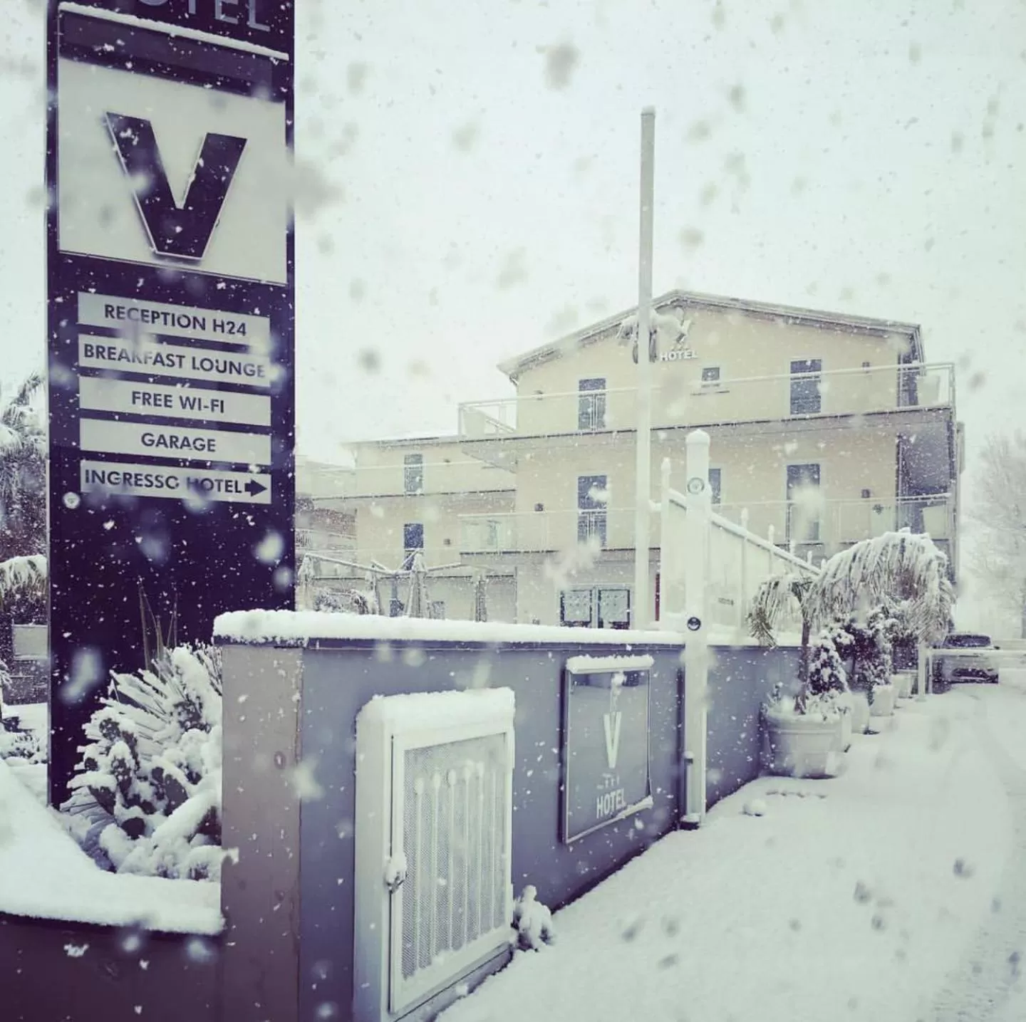 Property building in Victoria Hotel