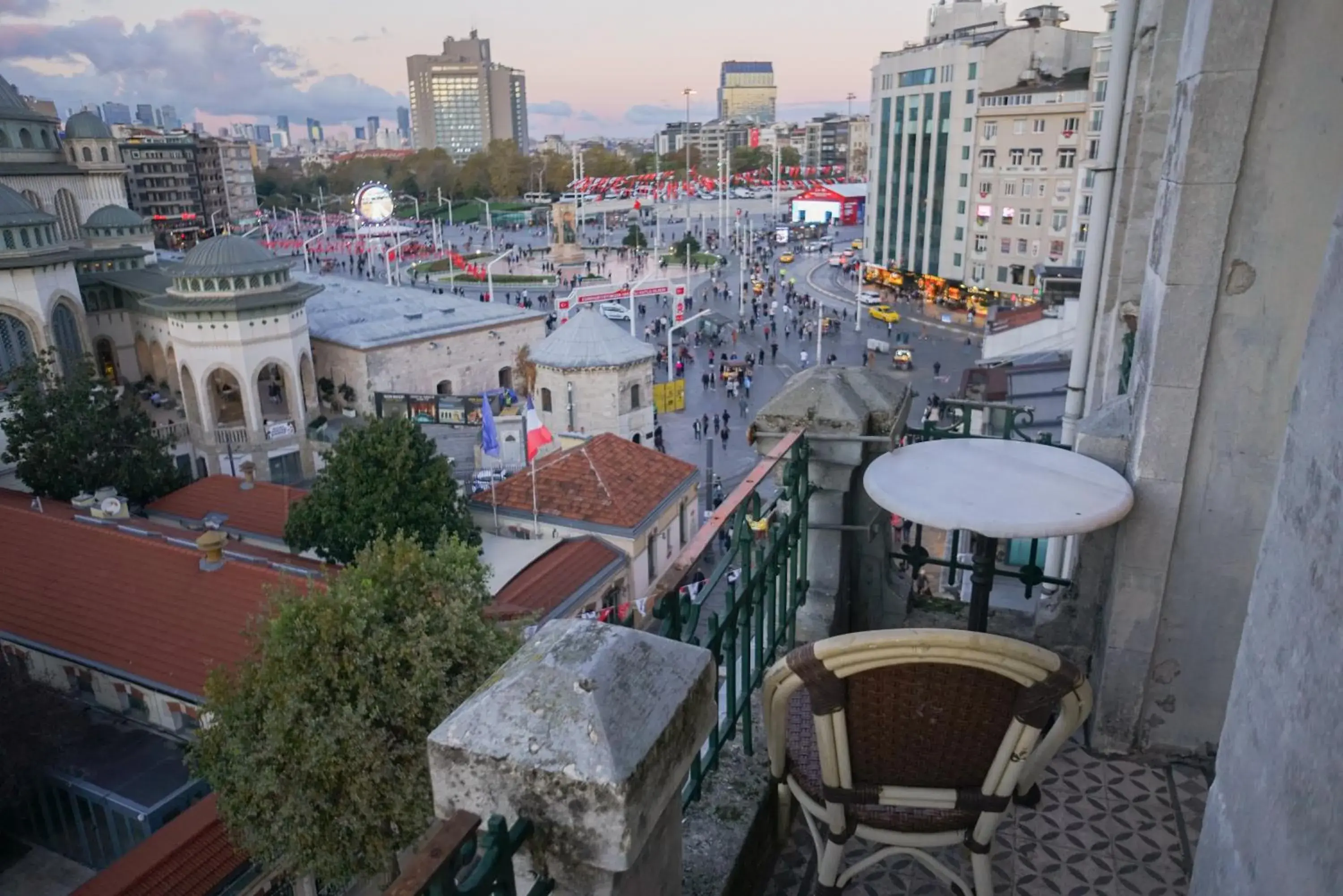 Balcony/Terrace in Triada Hotel Taksim