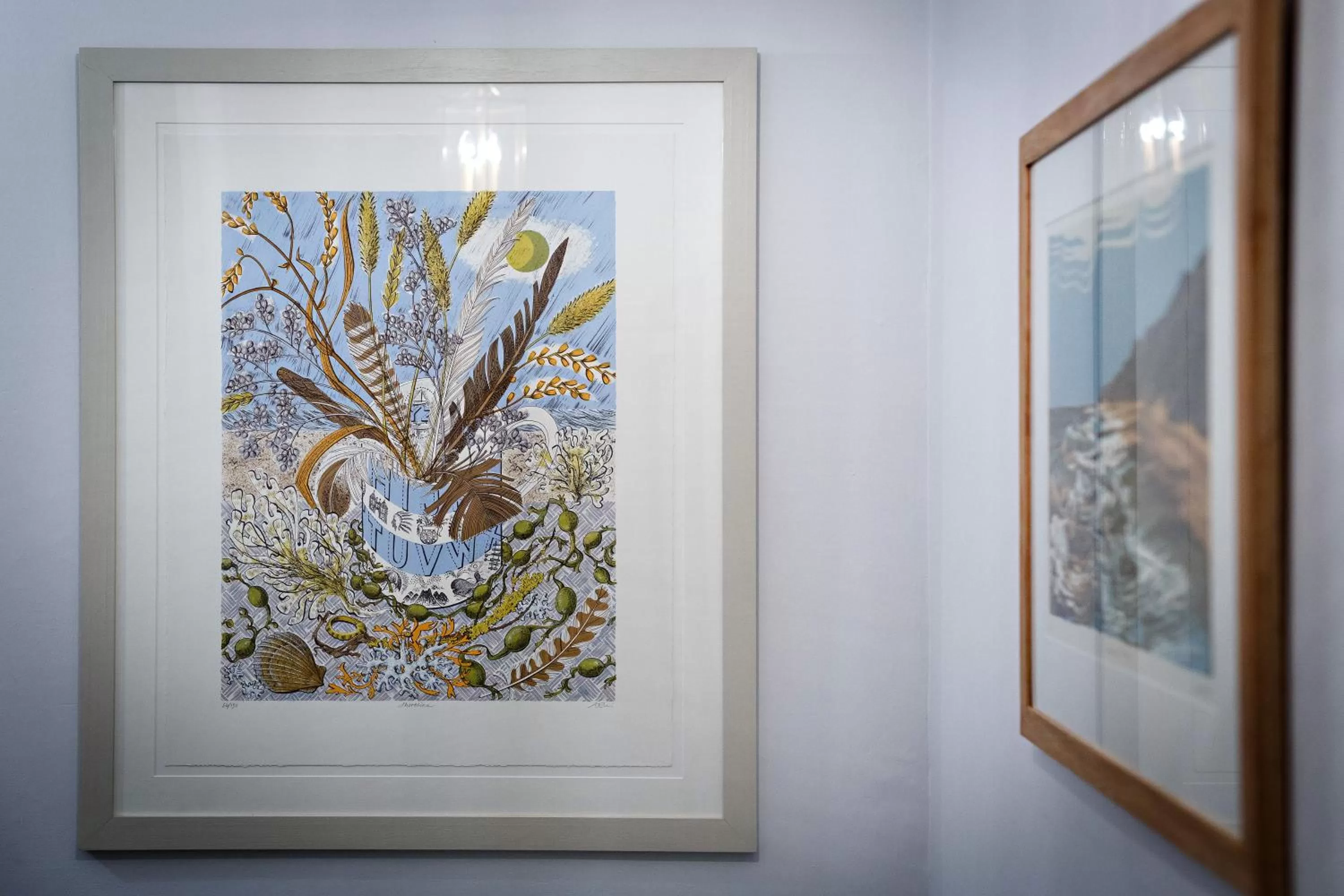 Decorative detail in The Assembly House in central Norwich