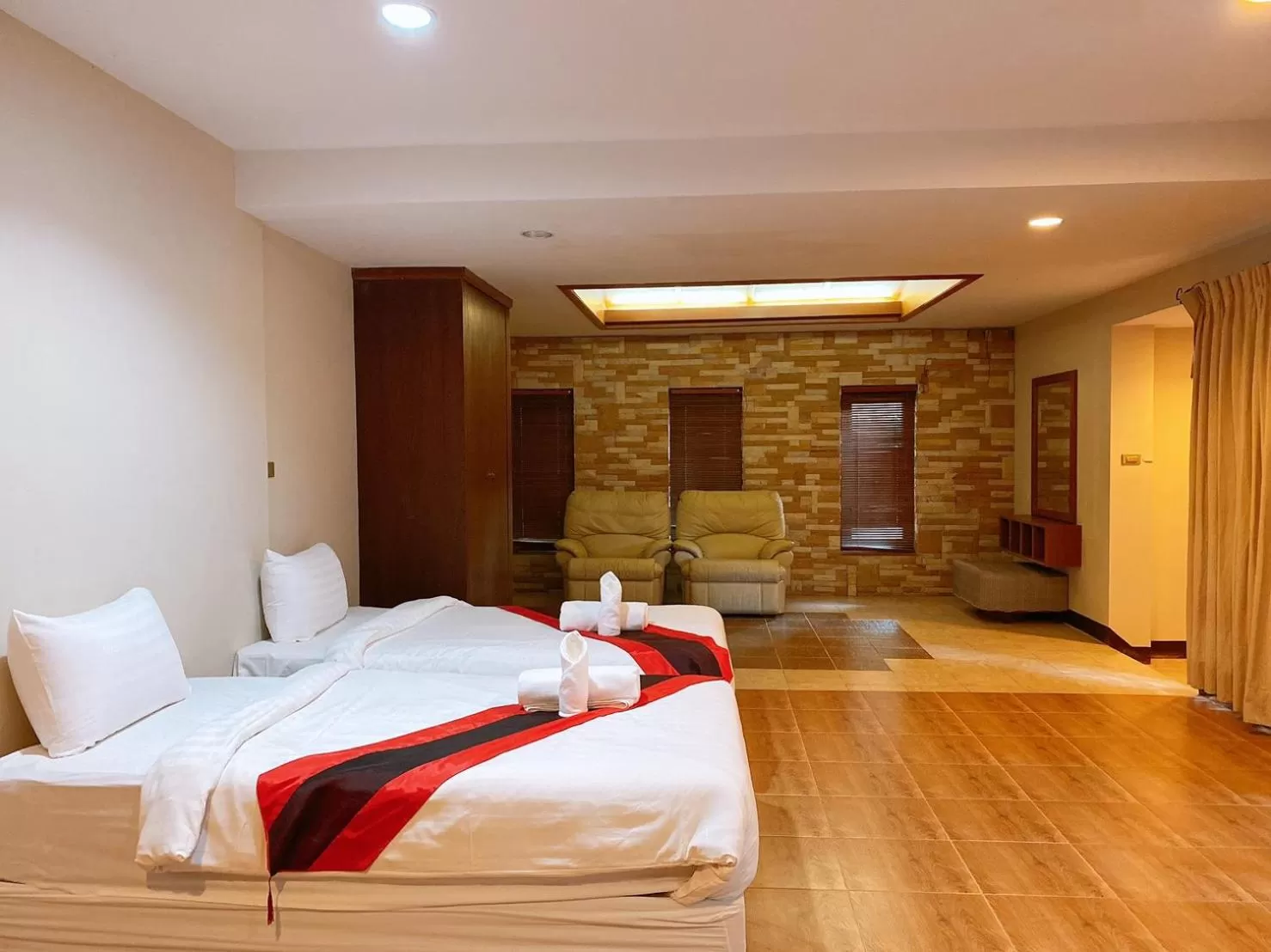 Bed in Sasidara Resort Nan