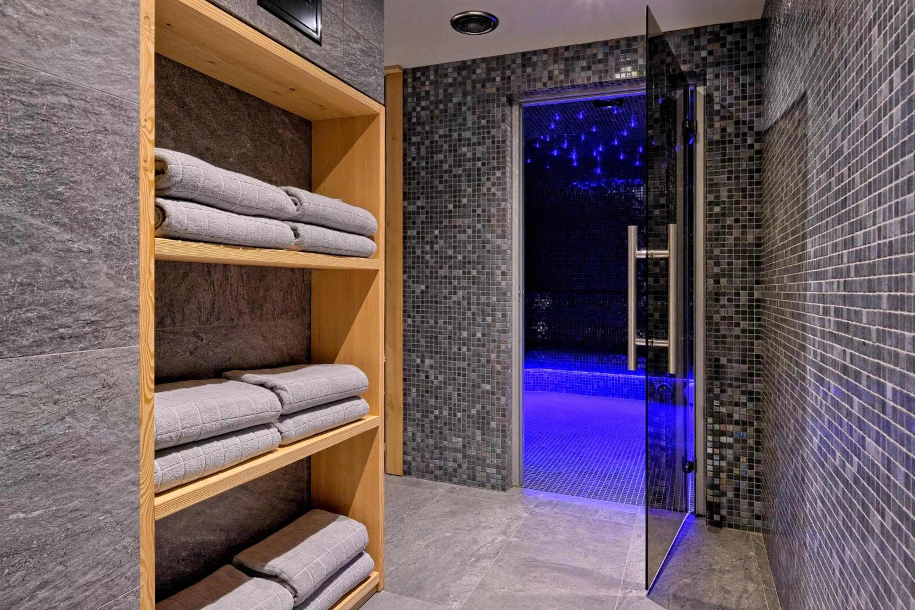 Steam room in Harda House Friends & Spa