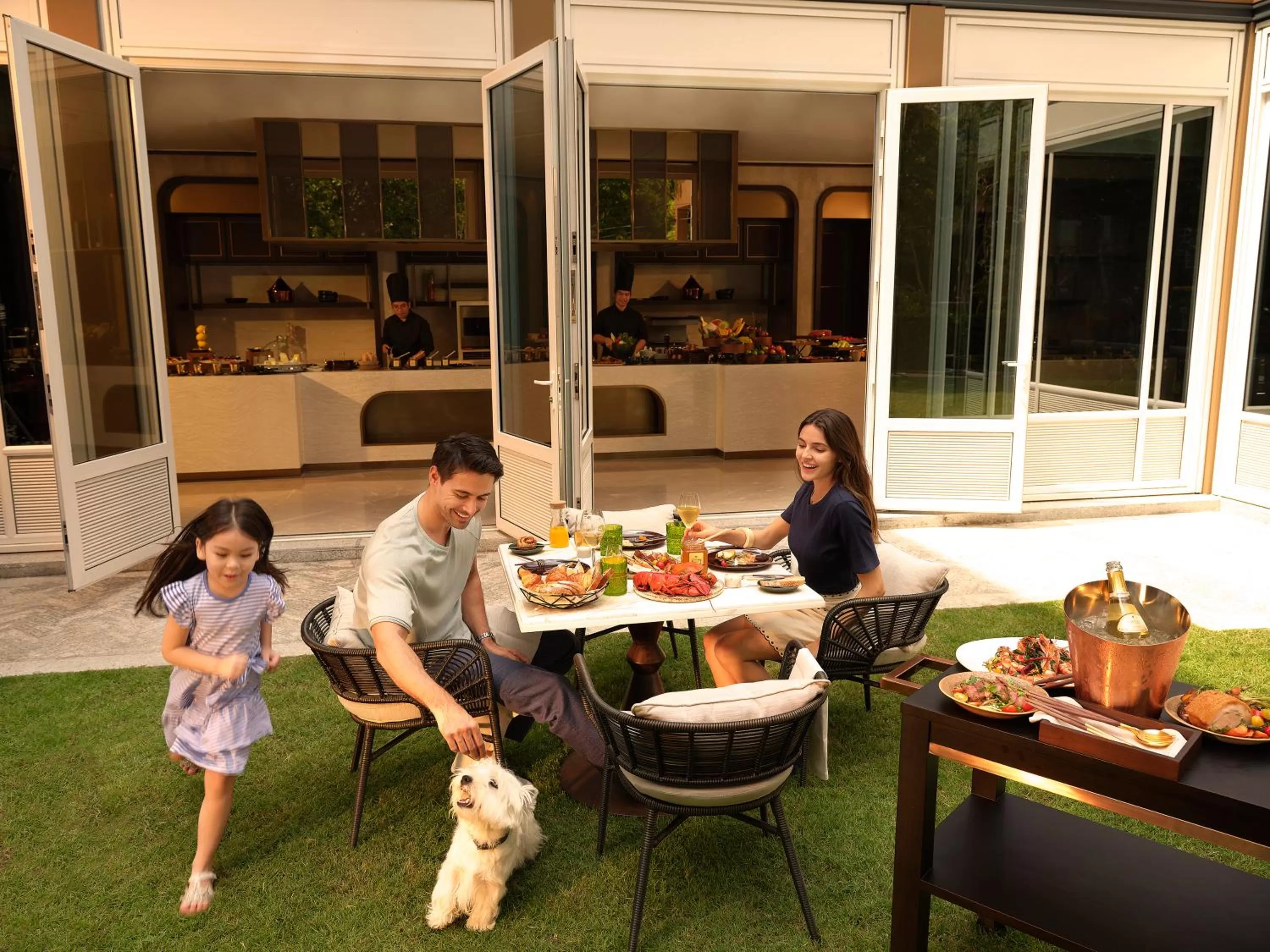 Restaurant/places to eat in Capella Bangkok