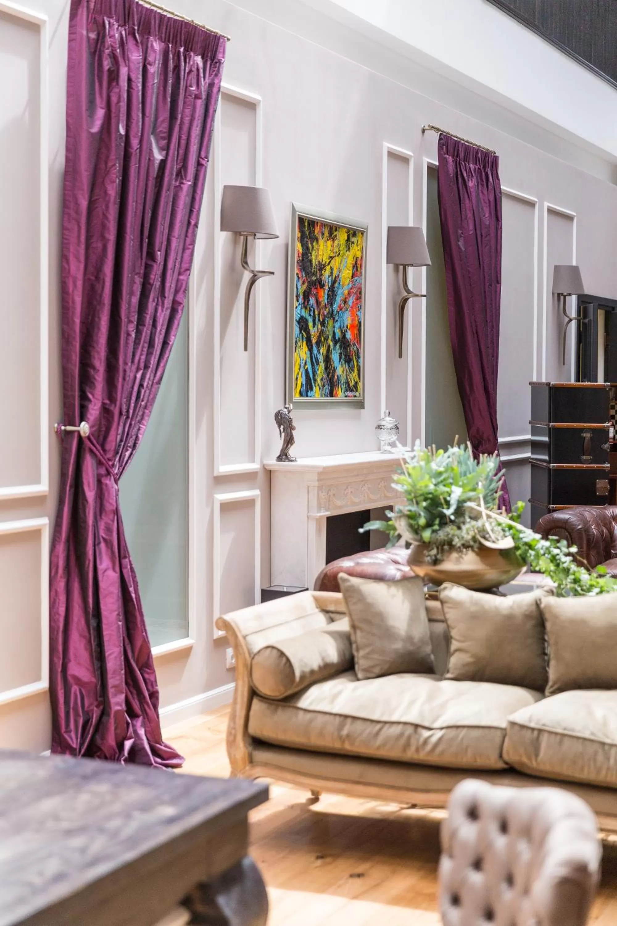 Lobby or reception in The Mansion Boutique Hotel